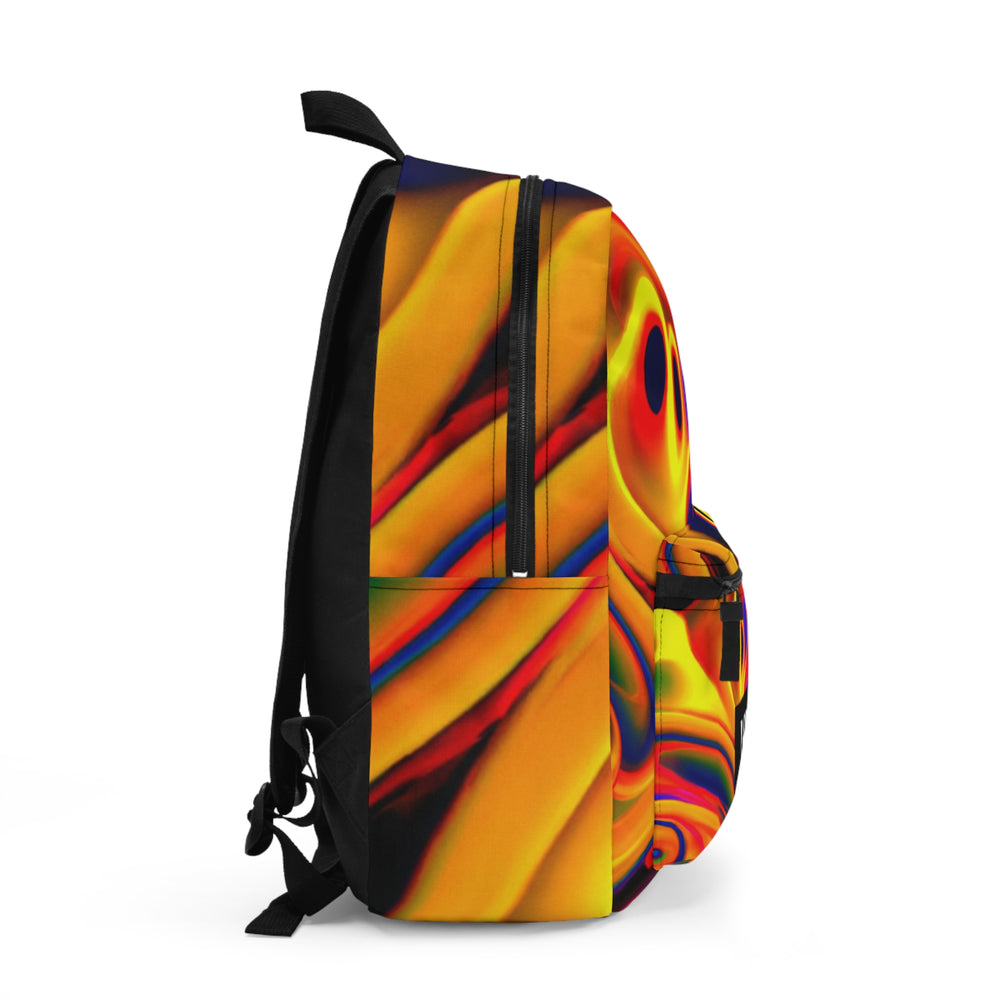 "Acid Daisies Mod-Era Boutique" - Backpack