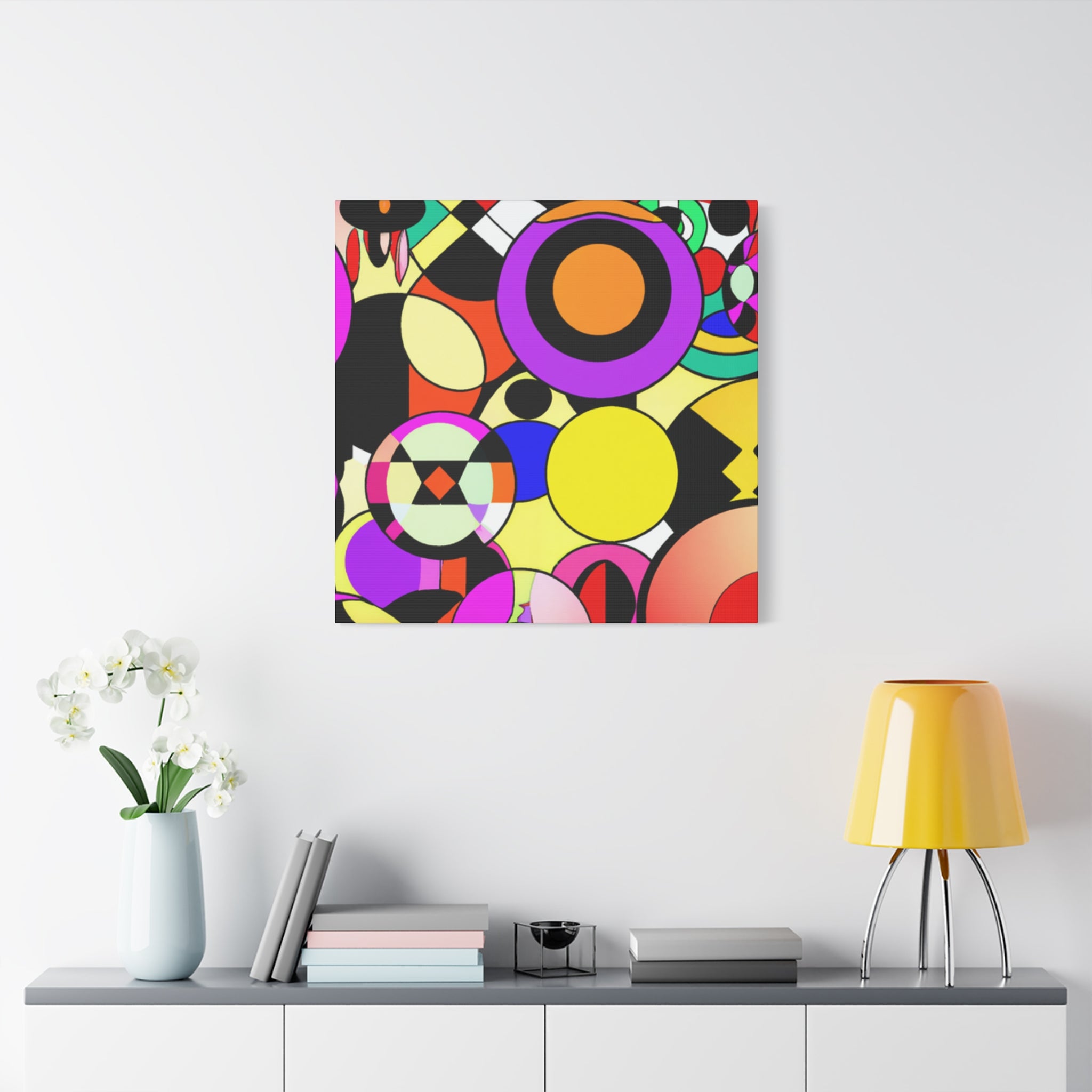 Groovy Kaleidoscope - Canvas
