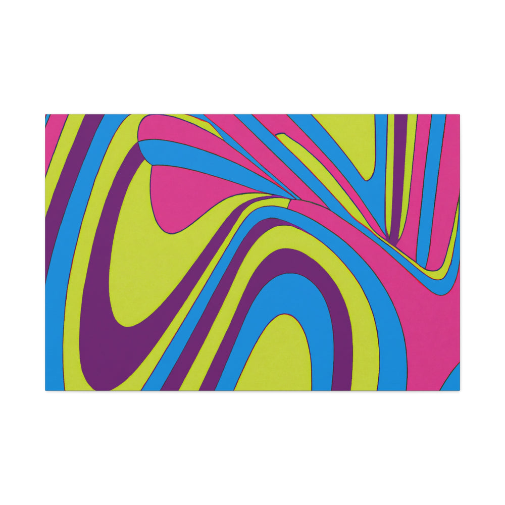 Groovy Vortex - Canvas