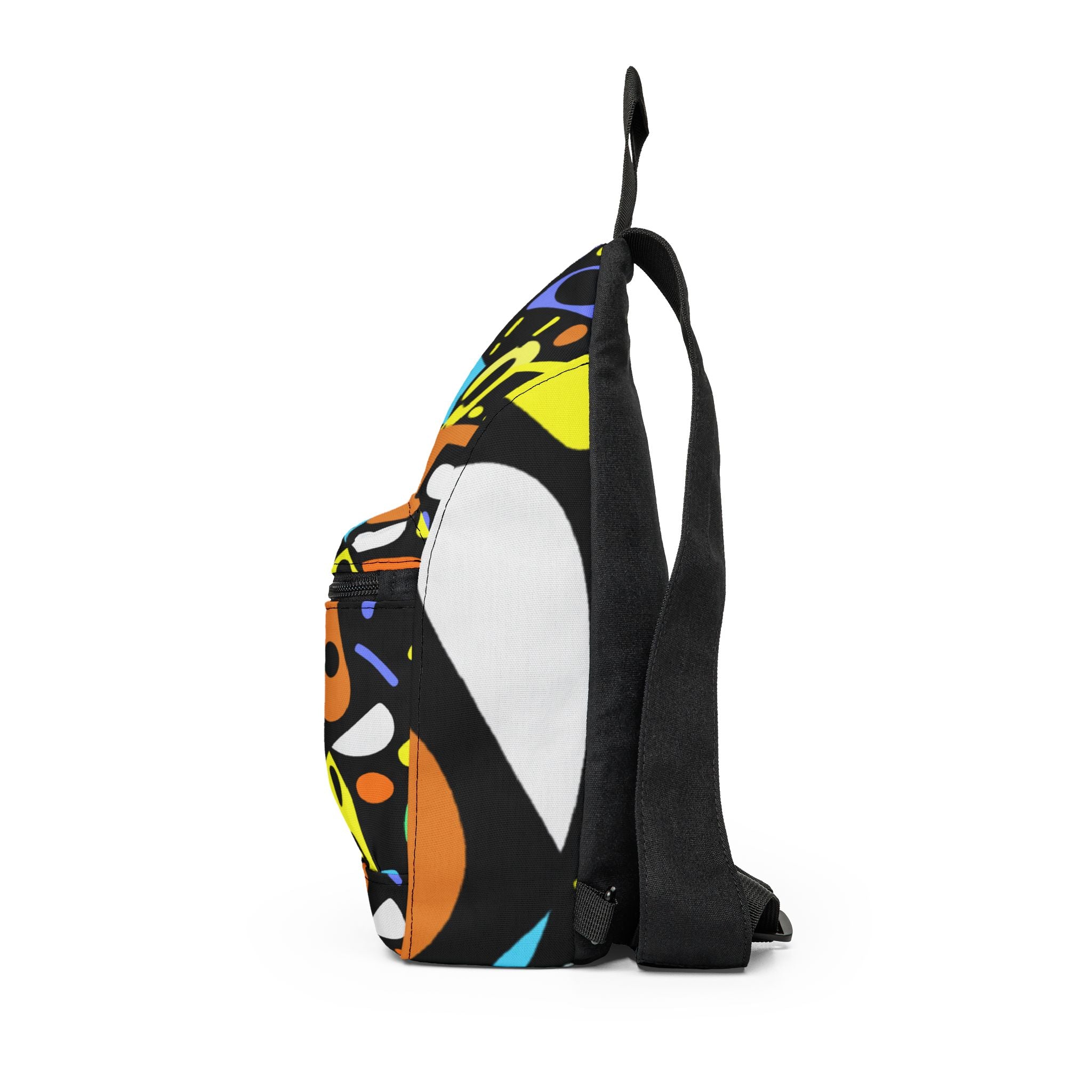 "Groovy Prism Delights" - Sling Bag