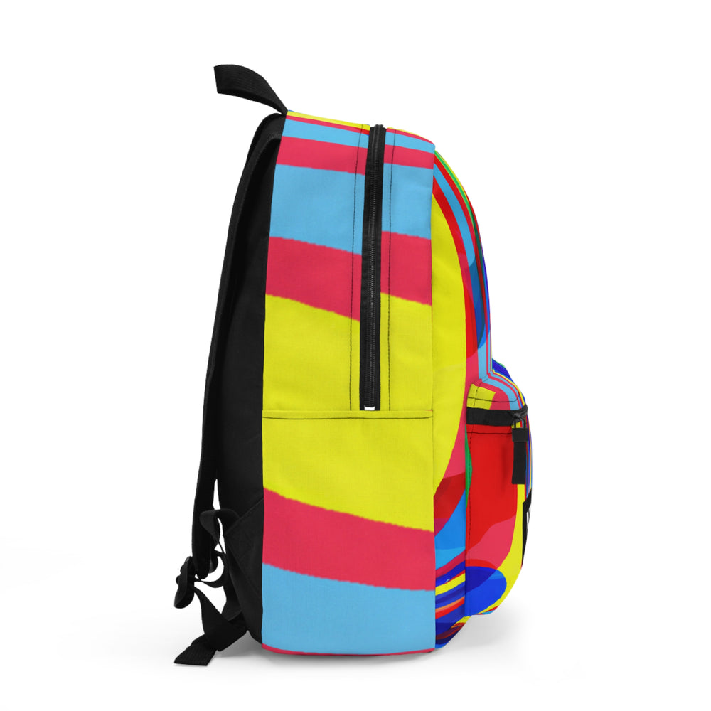 "Groovy Delights by Jasper Haze" - Backpack