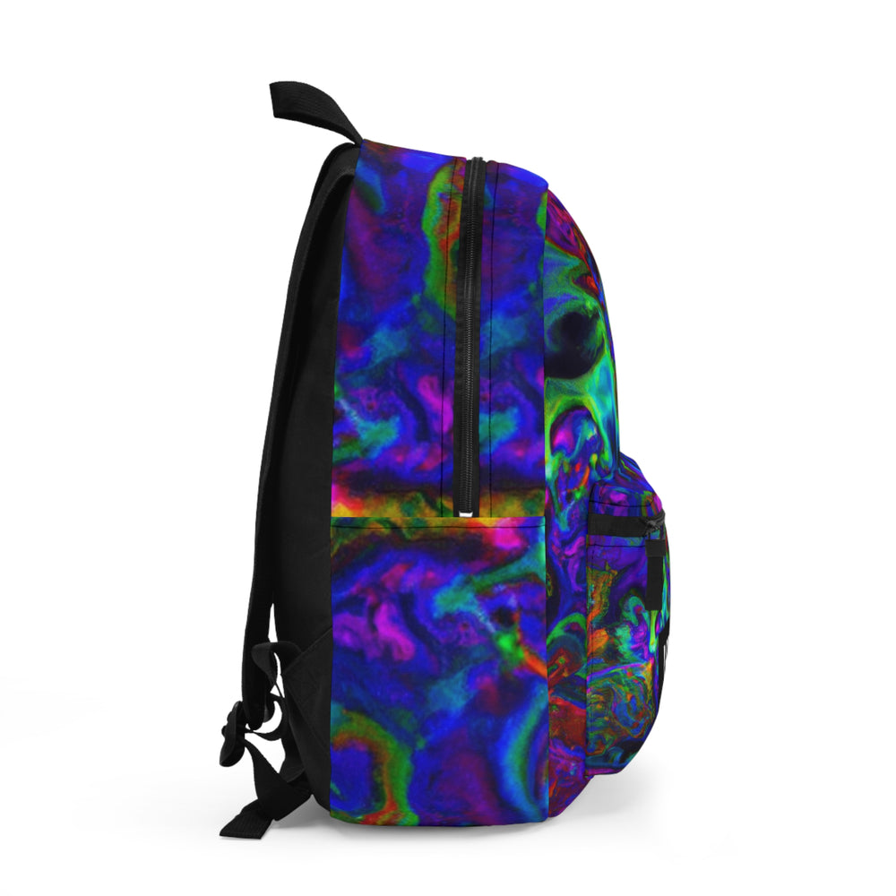 "Neon Stardust Groove" - Backpack