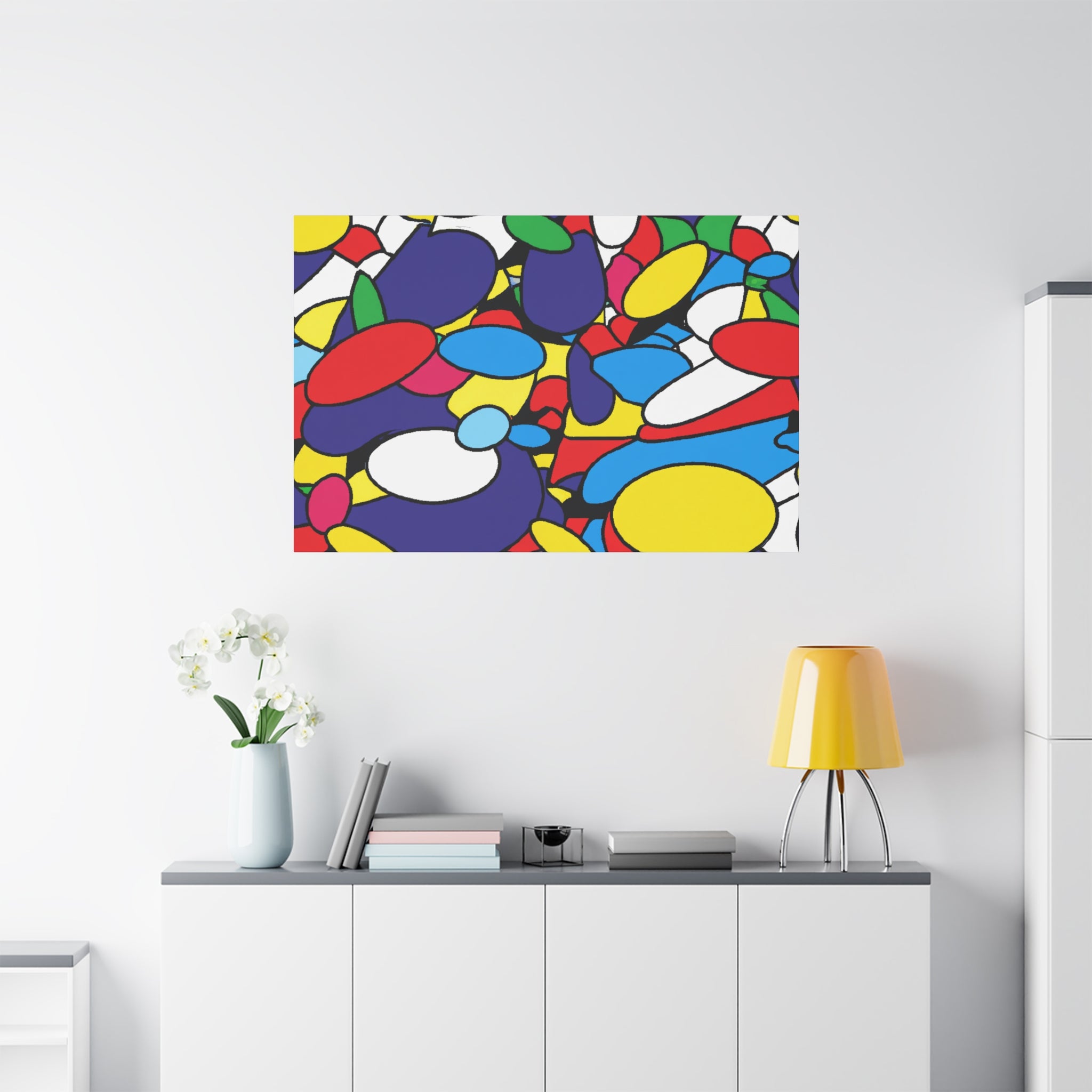 Groovy Galaxy - Canvas