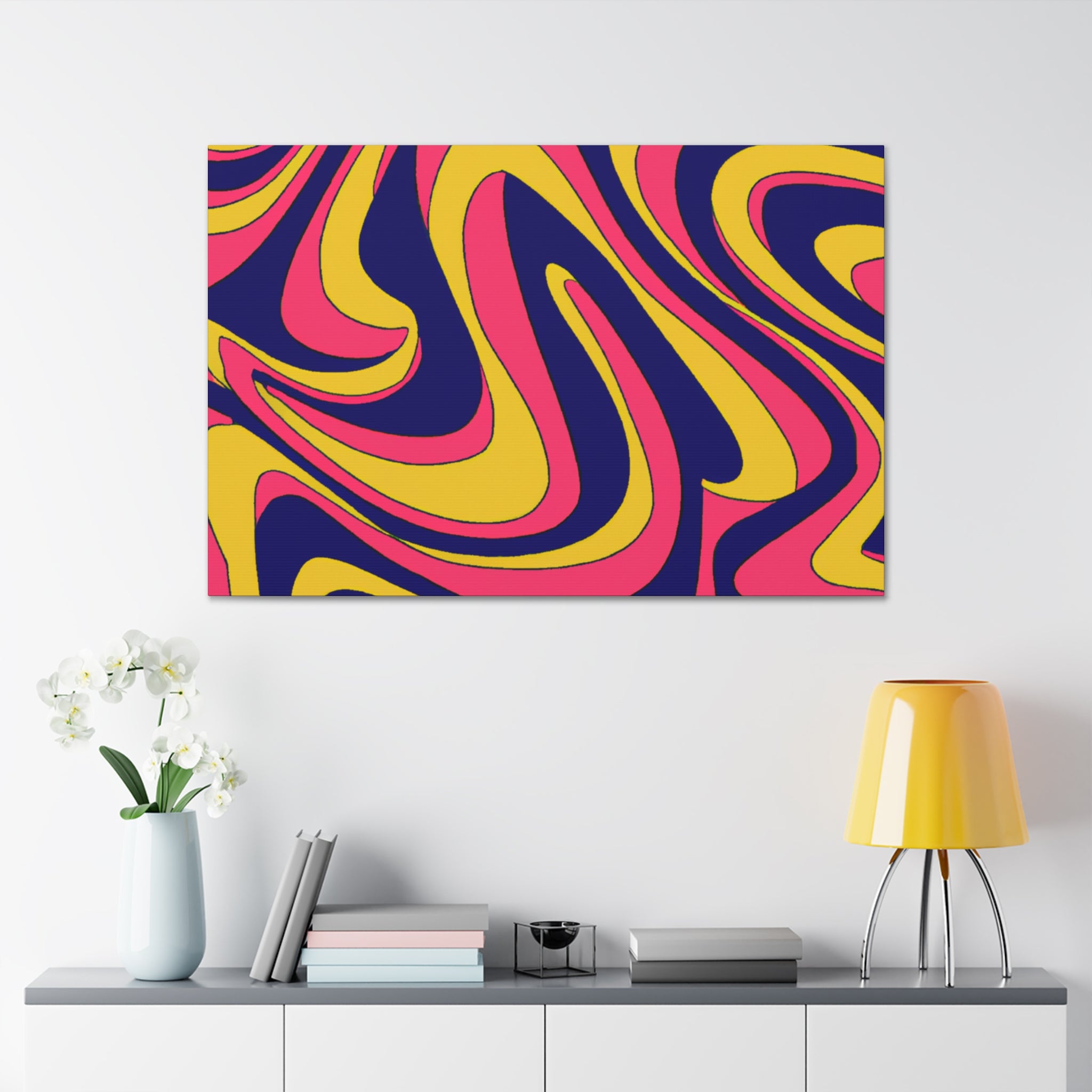 Groovy Kaleidoscope - Canvas
