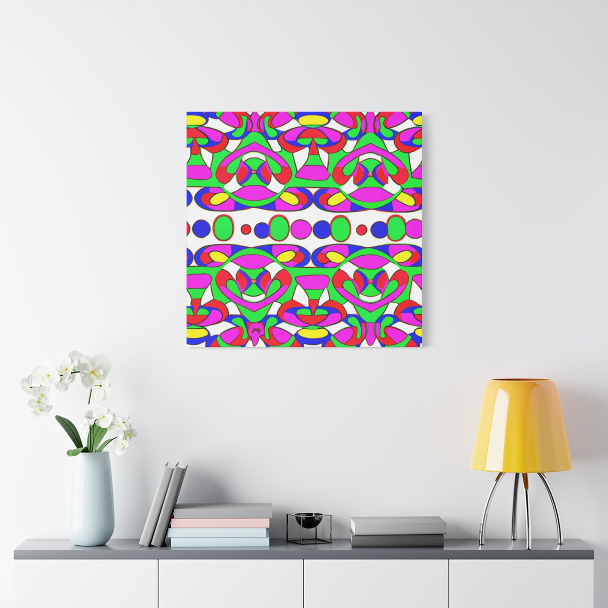 Groovy Kaleidoscope - Canvas