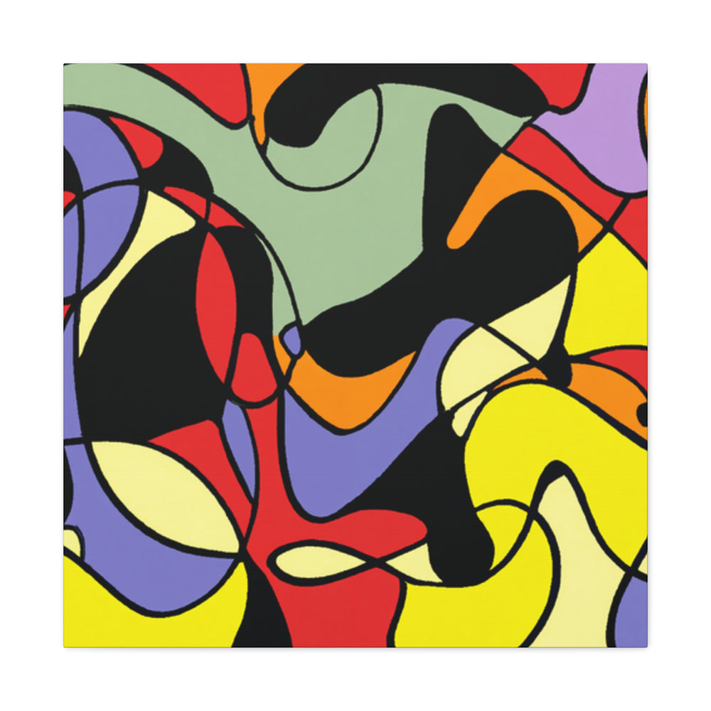 Groovy Kaleidoscope - Canvas