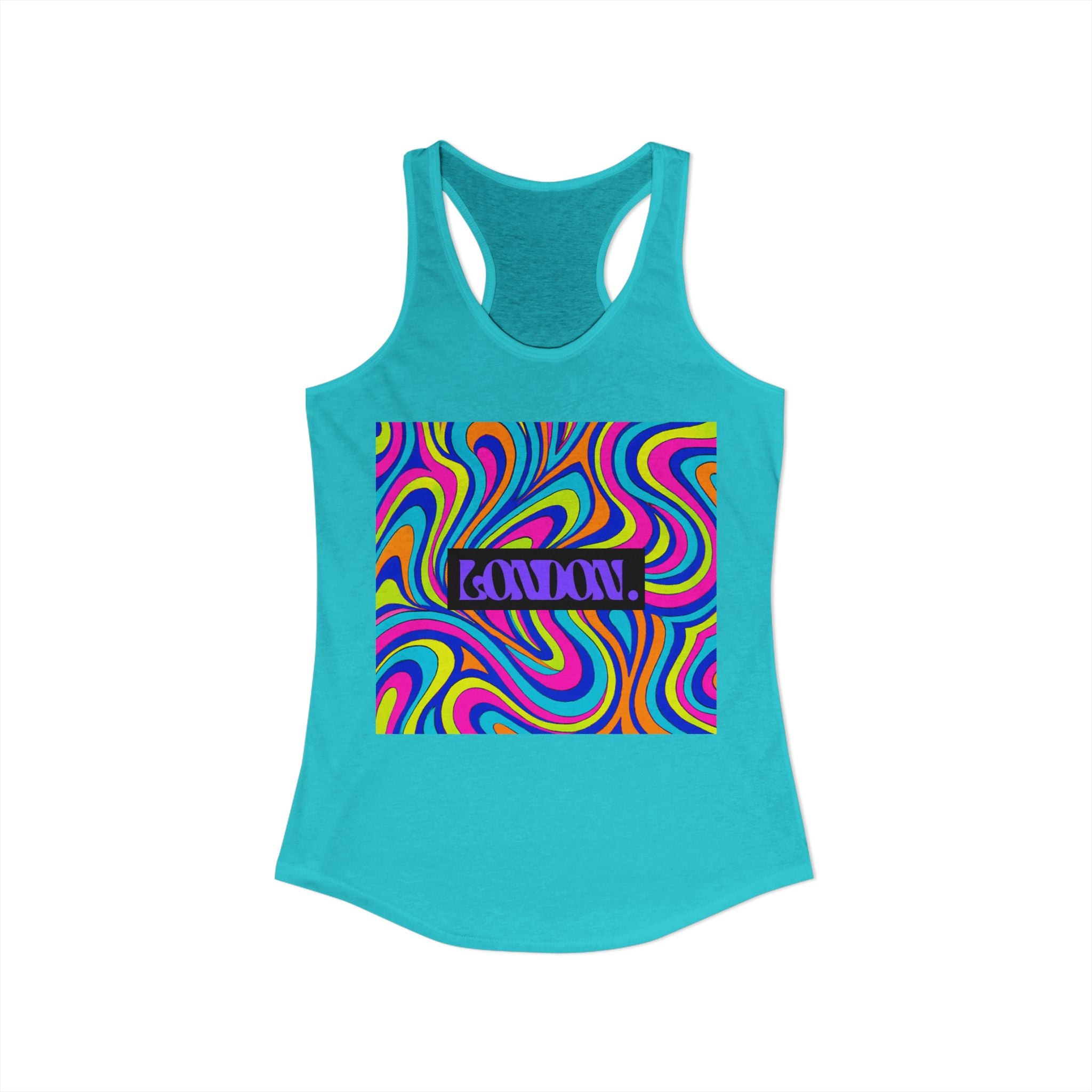 "Jasper Kaledioscope" - Racerback Tank Top
