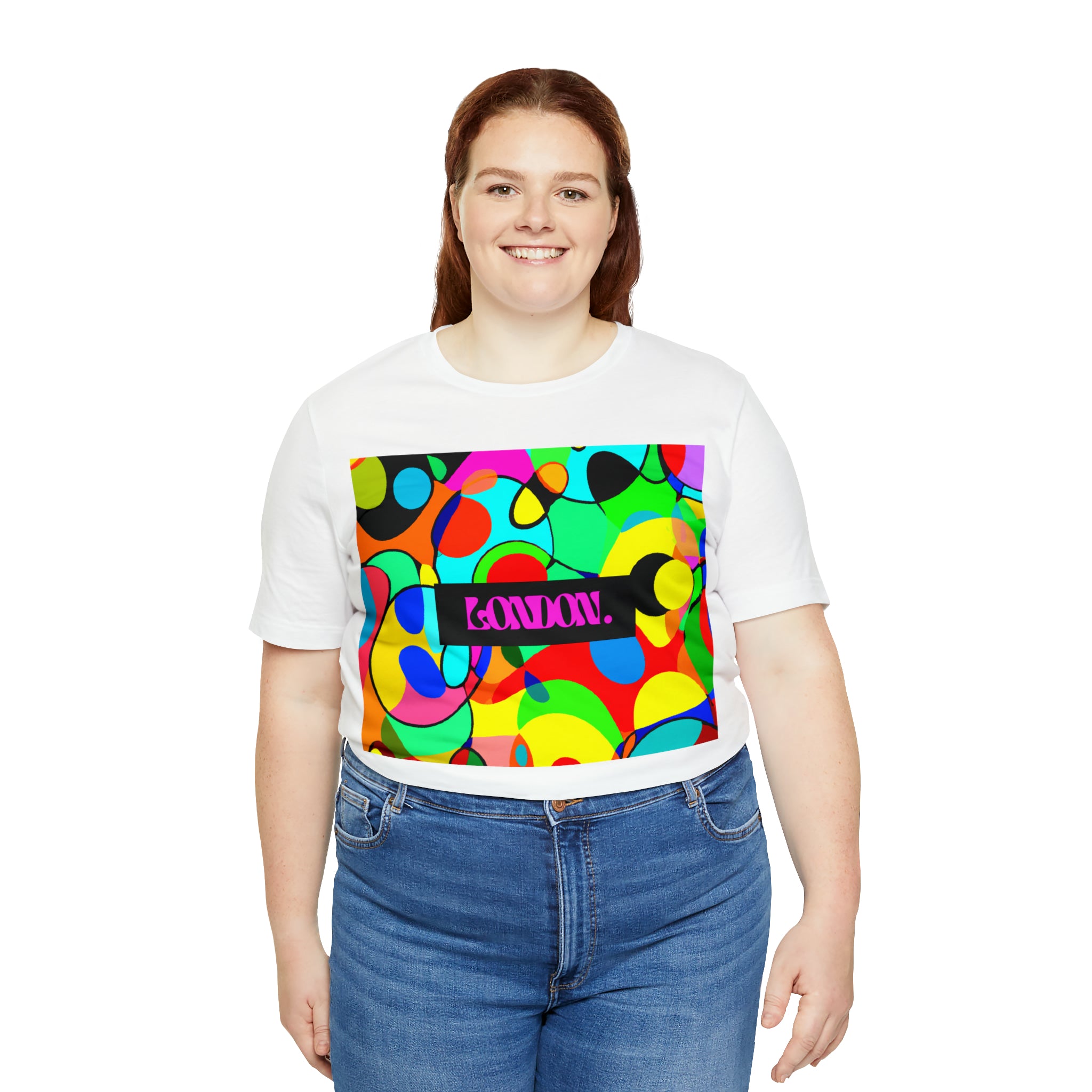 Rainbow Daisies - Tee