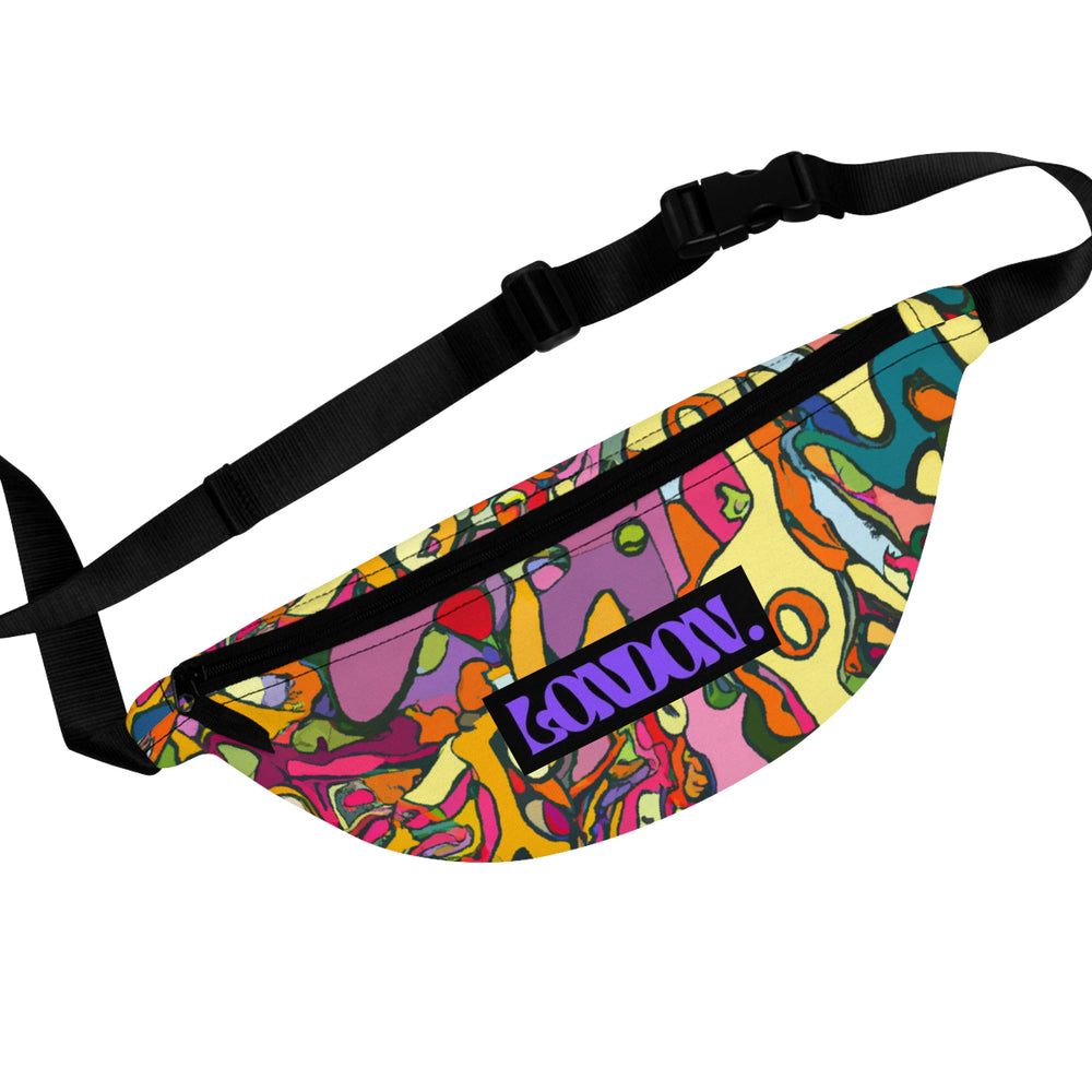 "Groovy Verdant Visions" - Fanny Pack