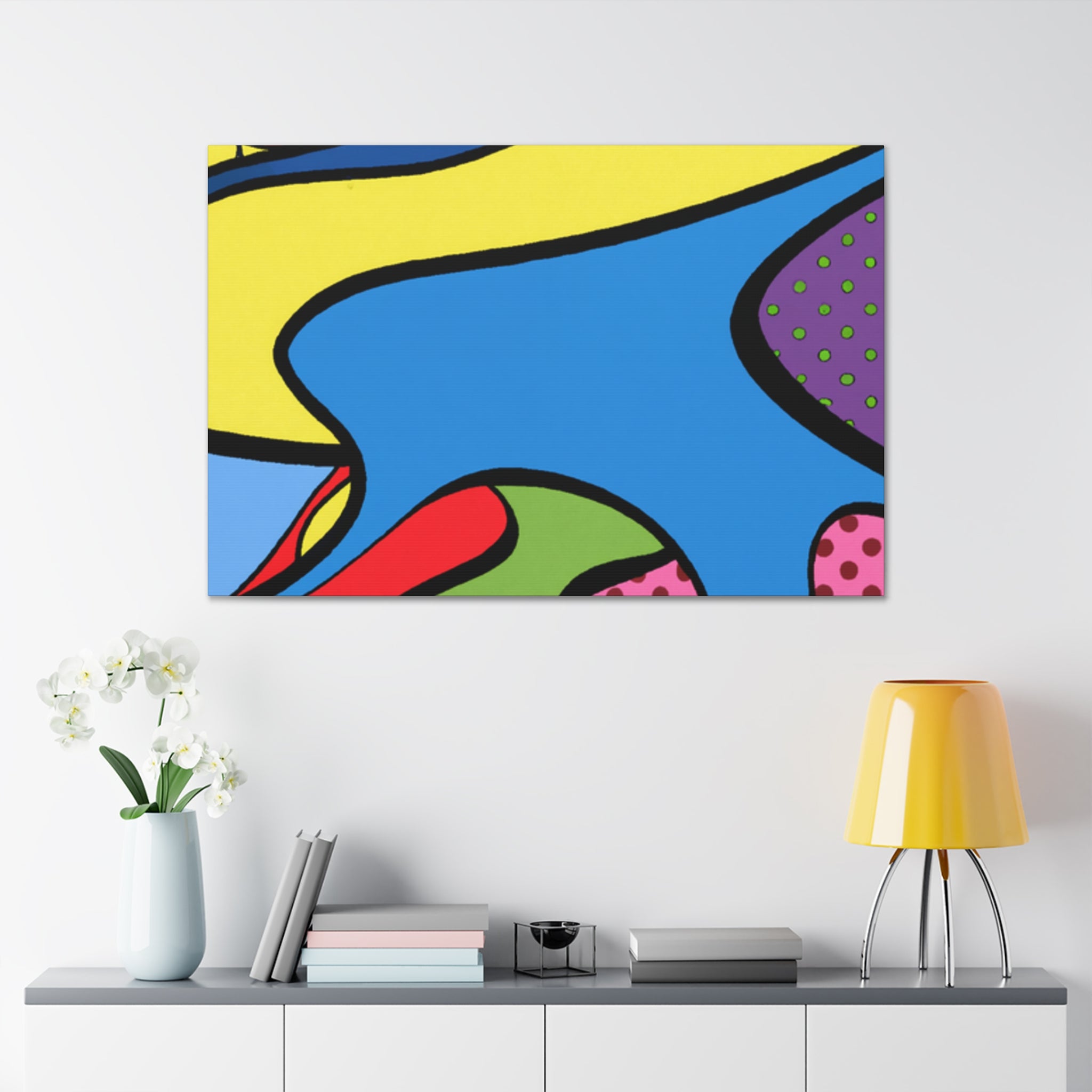 Groovy Kaleidoscope - Canvas