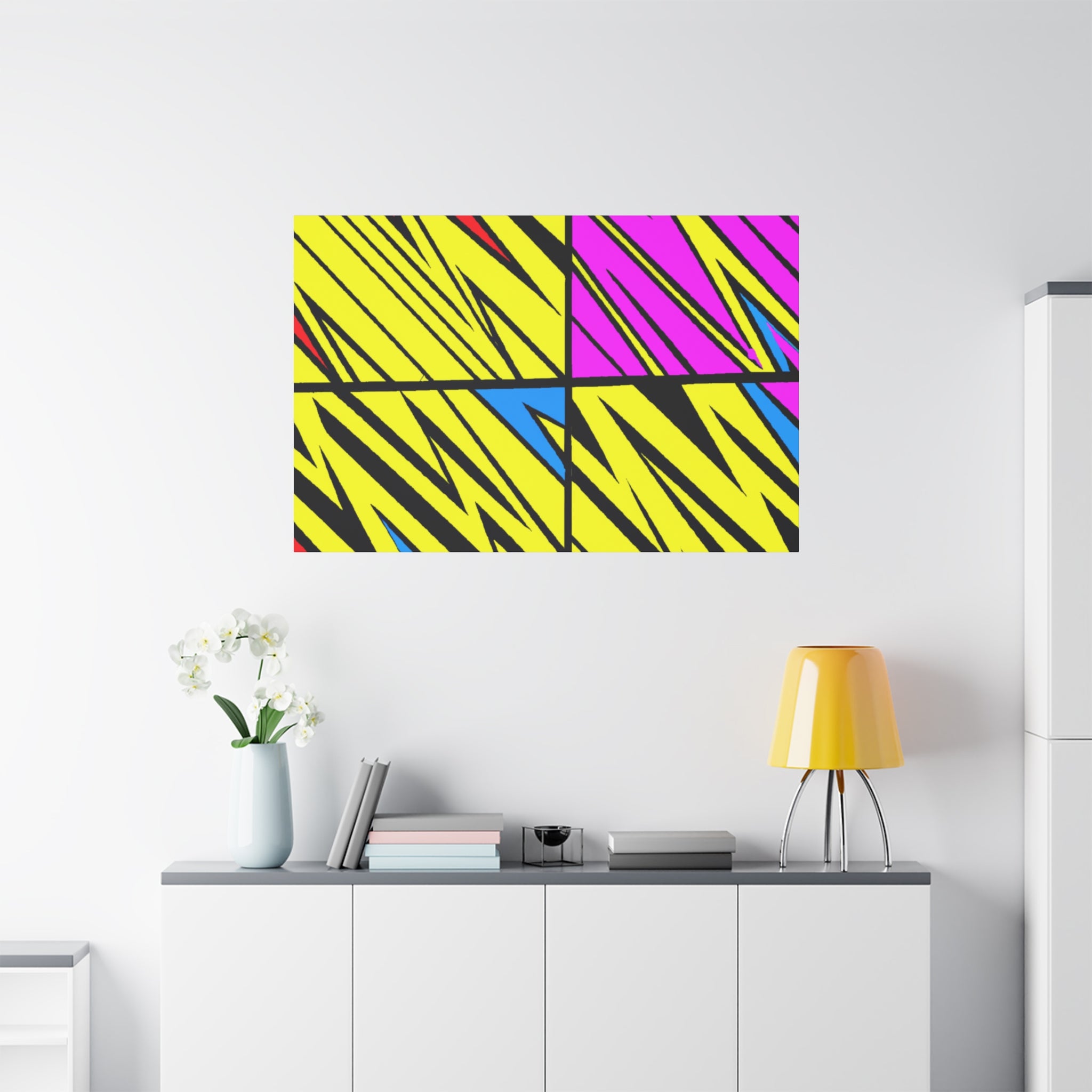 Groovy Kaleidoscope - Canvas