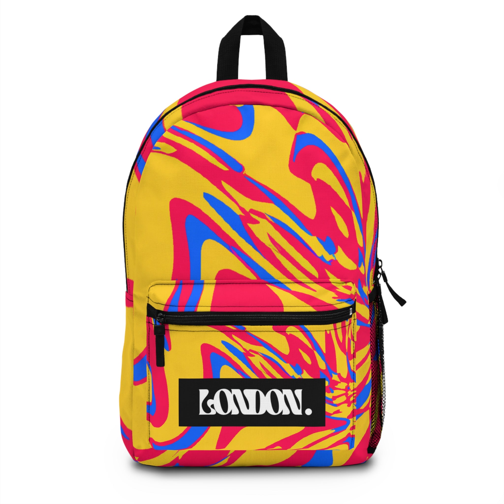 "Groovy Glaze: Vintage Vibes & Psychedelic Pops" - Backpack