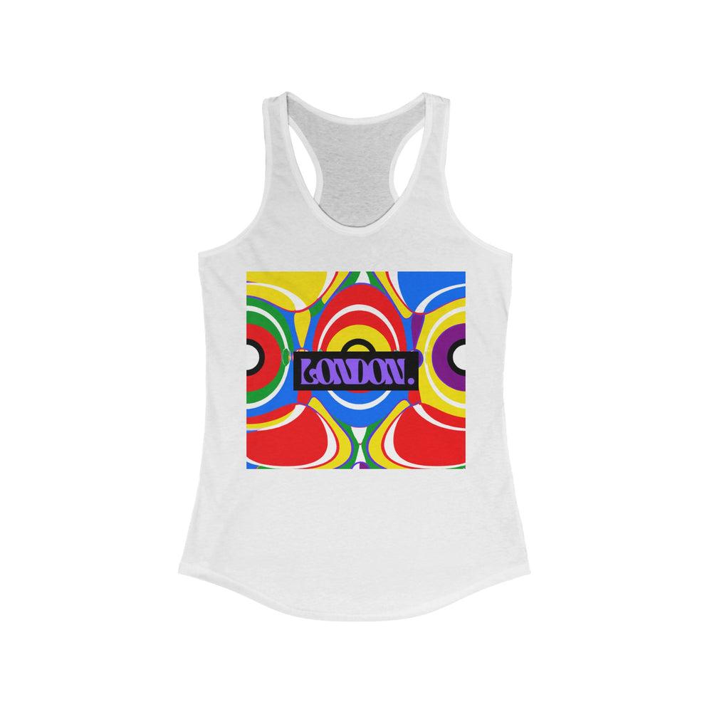 "Lunar Lovebeam Boutique" - Racerback Tank Top