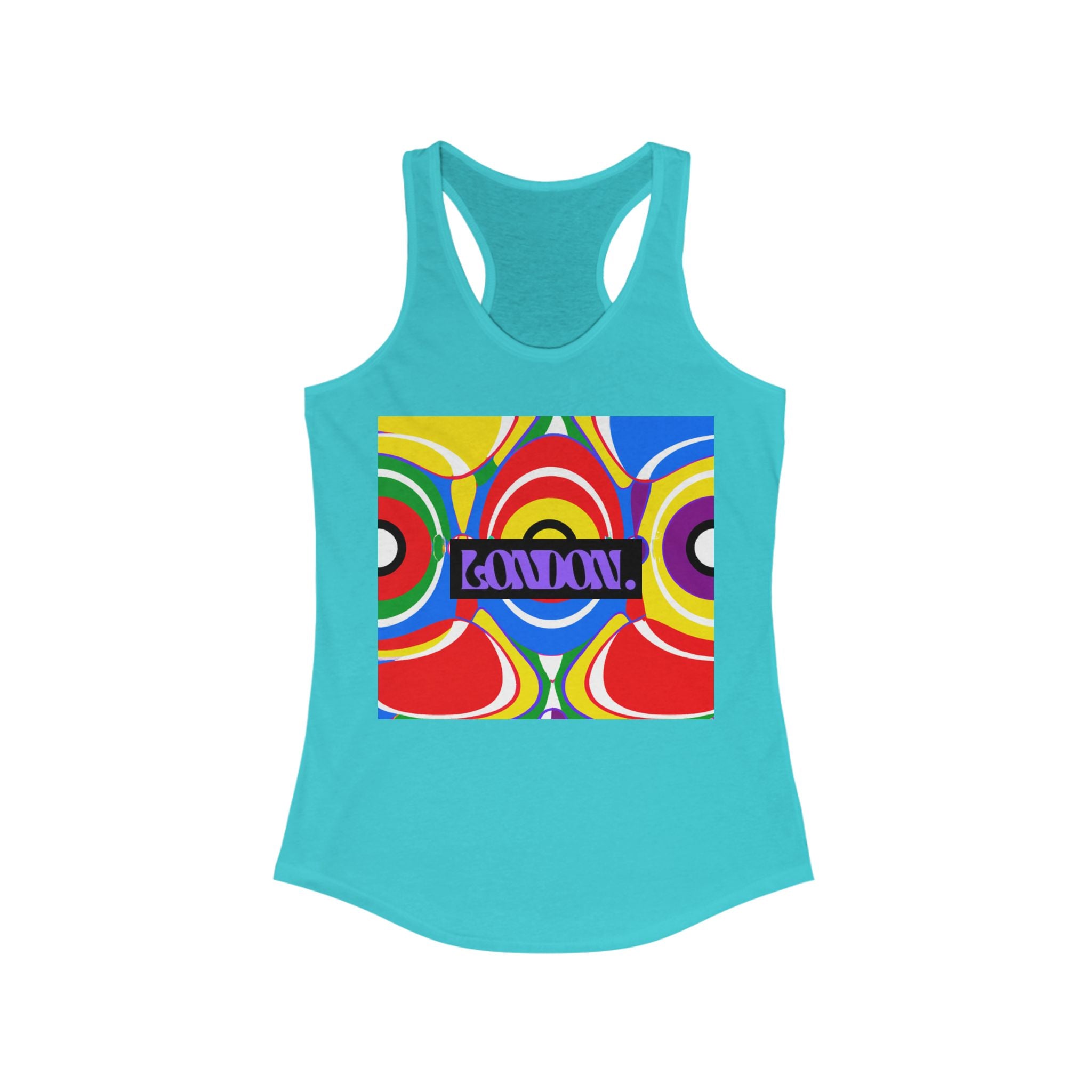 "Lunar Lovebeam Boutique" - Racerback Tank Top