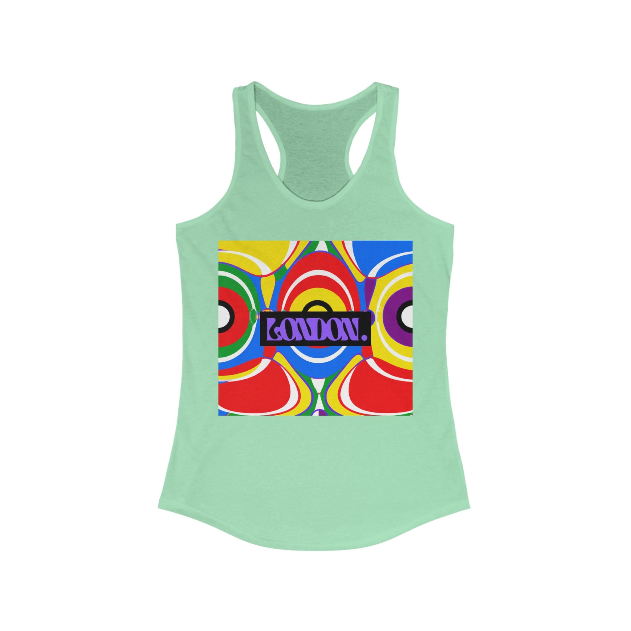 "Lunar Lovebeam Boutique" - Racerback Tank Top