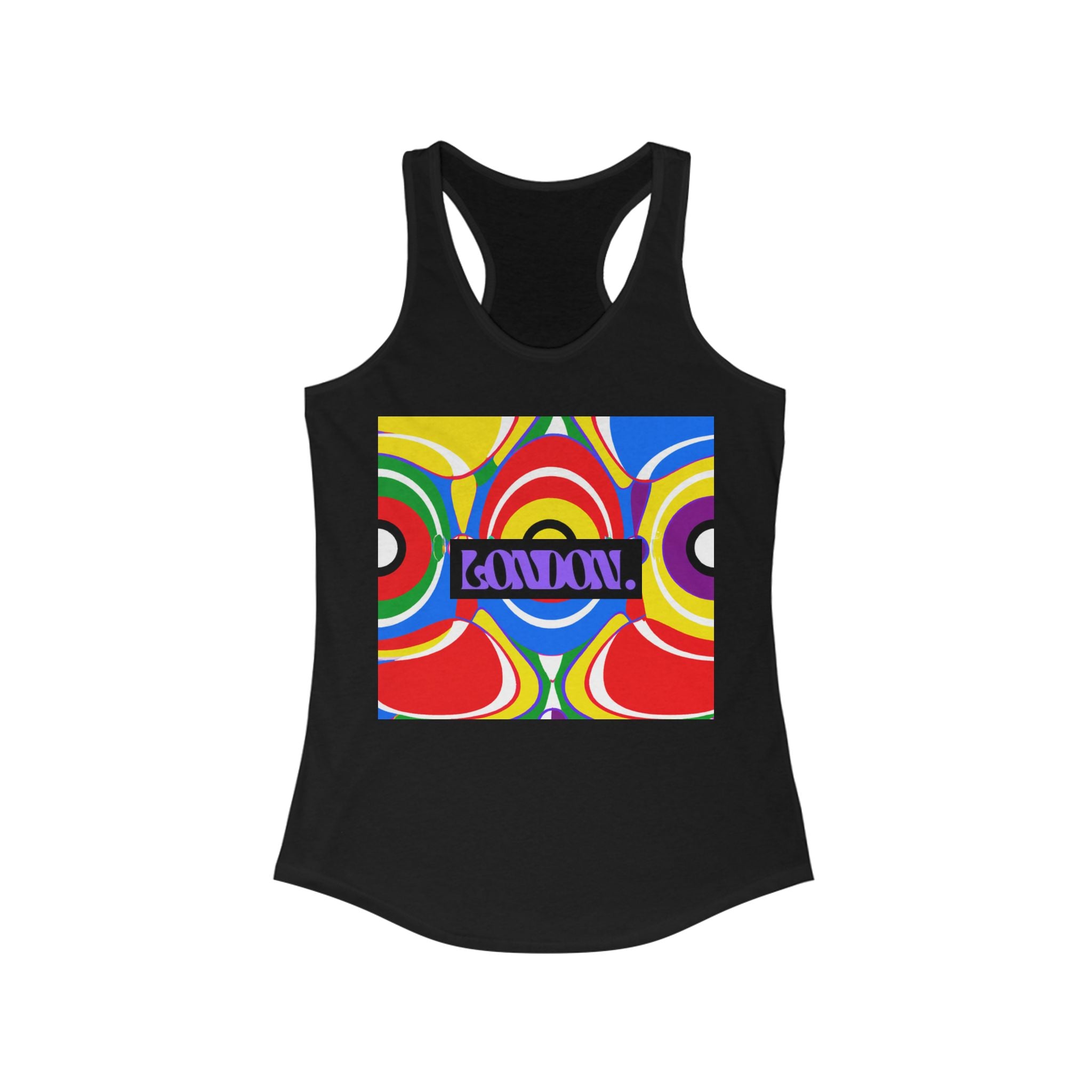 "Lunar Lovebeam Boutique" - Racerback Tank Top