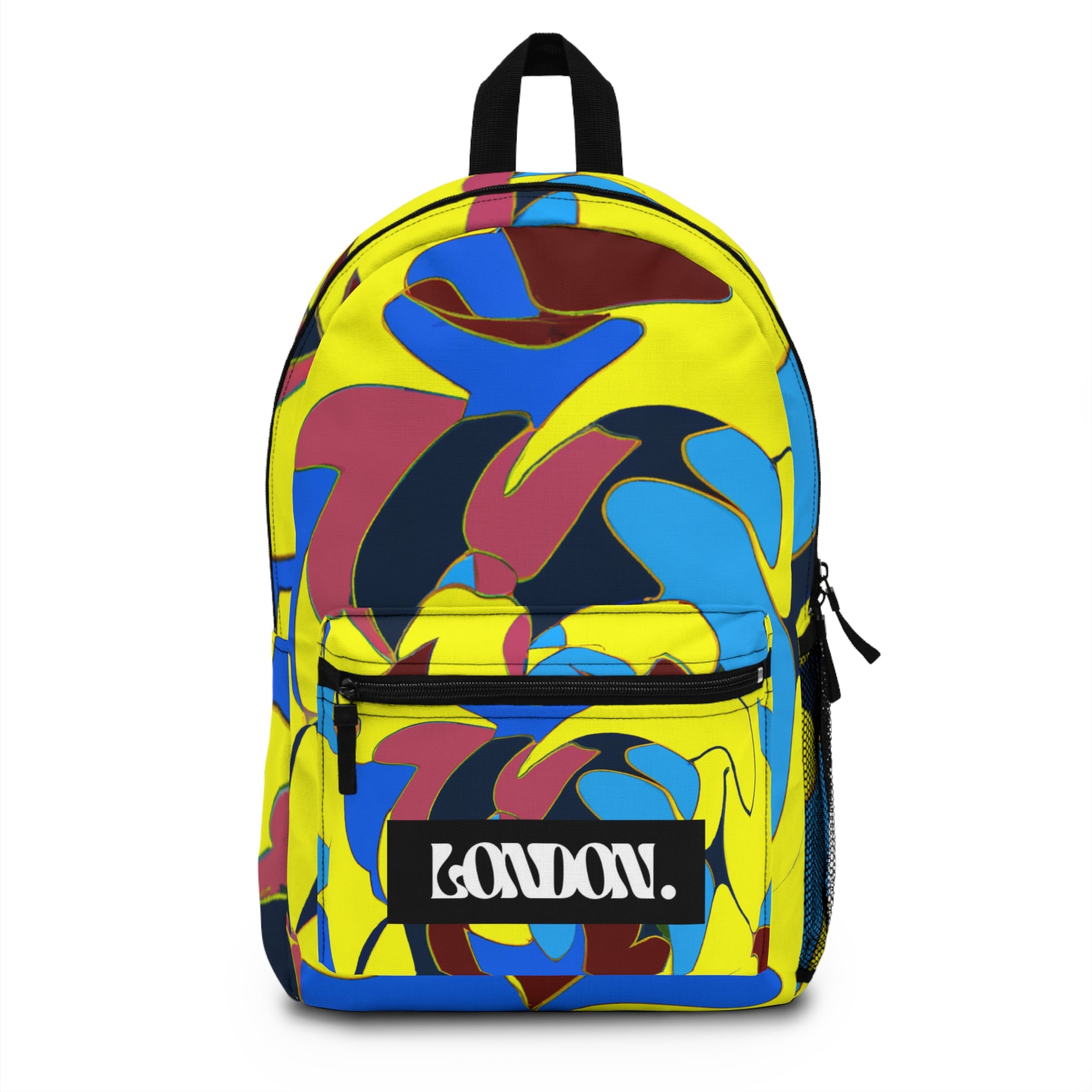 "Neon Groove Emporium" - Backpack