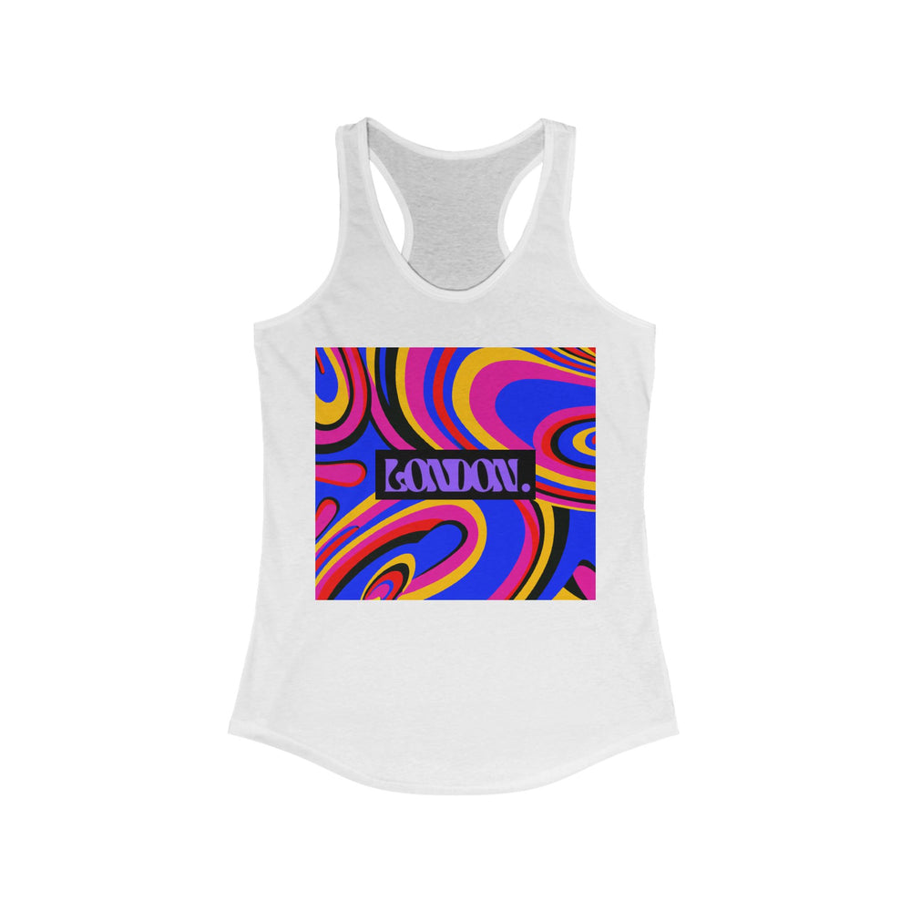 "Kaleidoscope Stardust" - Racerback Tank Top