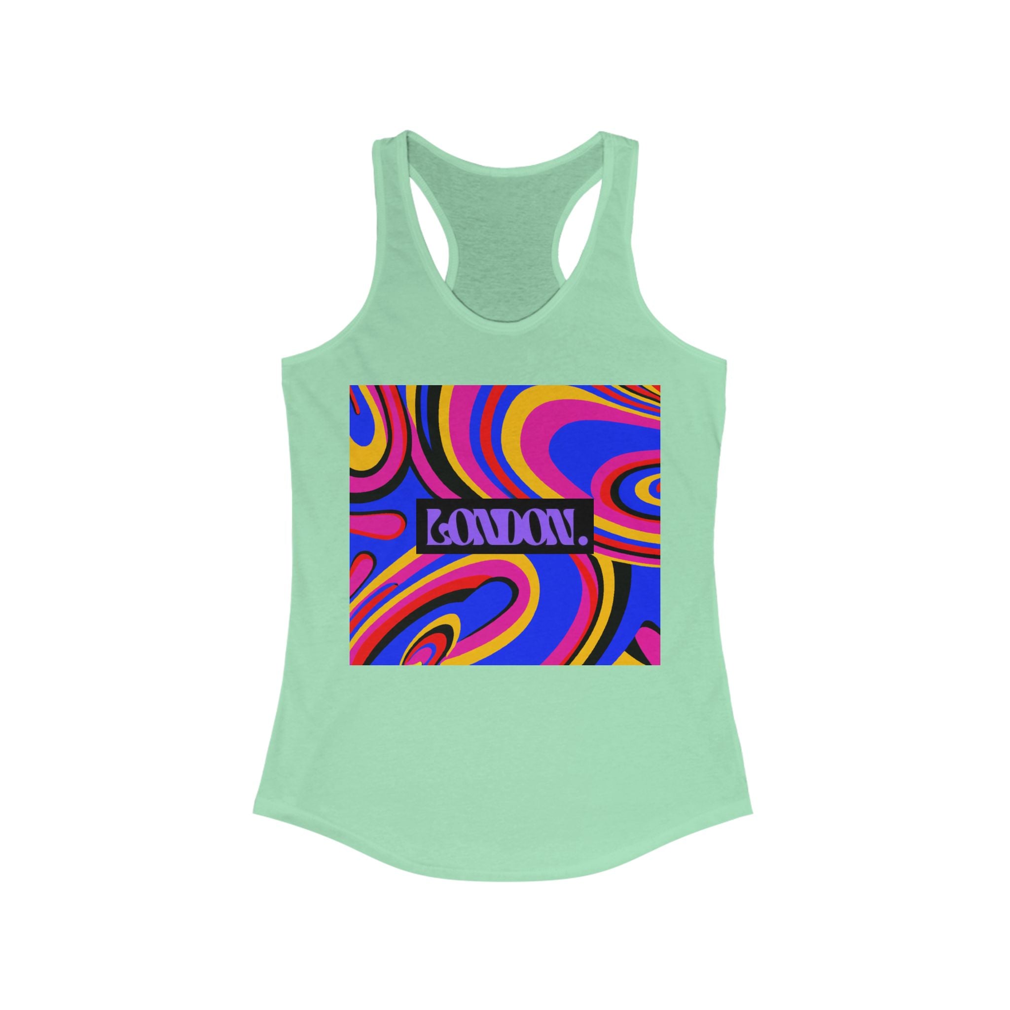 "Kaleidoscope Stardust" - Racerback Tank Top