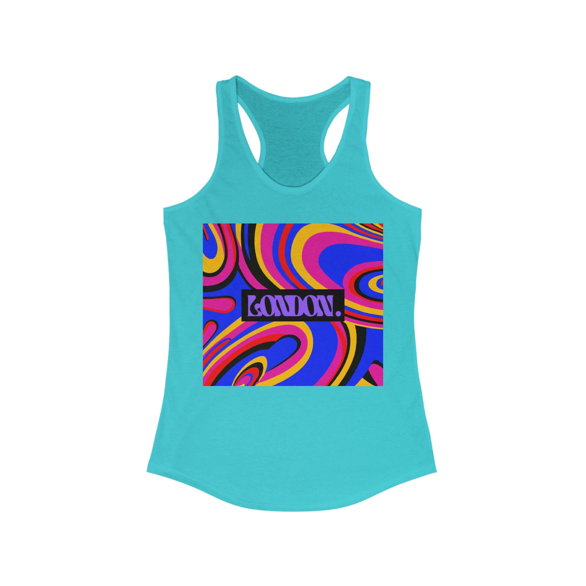 "Kaleidoscope Stardust" - Racerback Tank Top