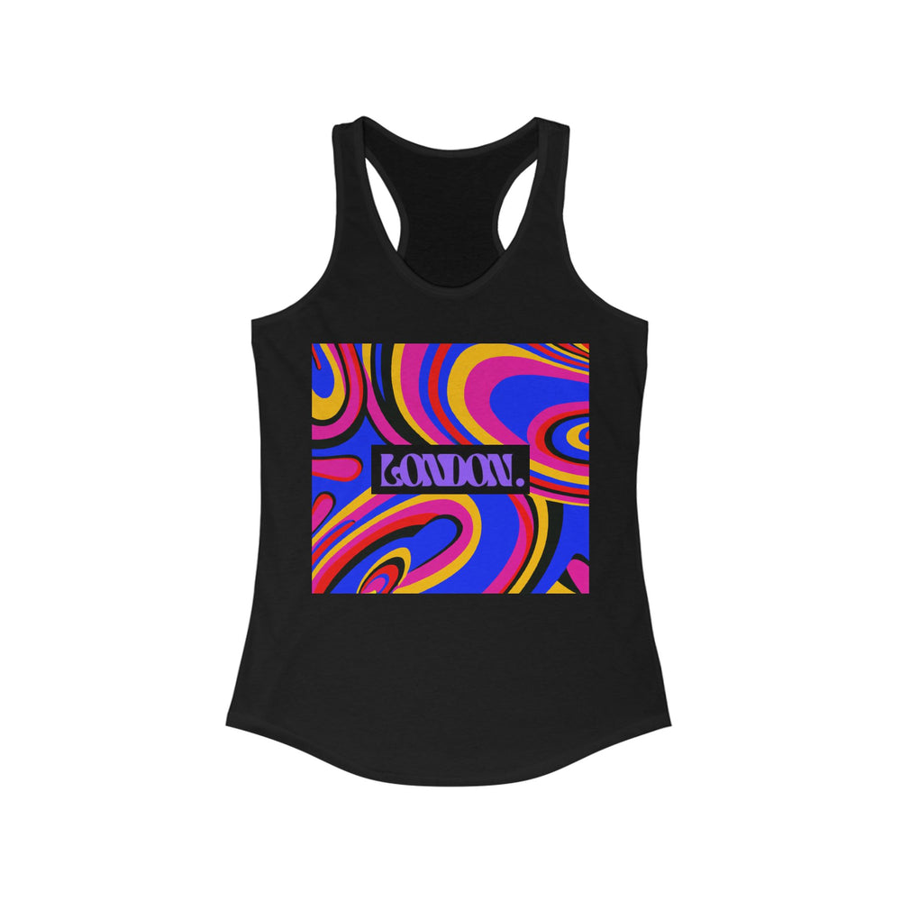 "Kaleidoscope Stardust" - Racerback Tank Top