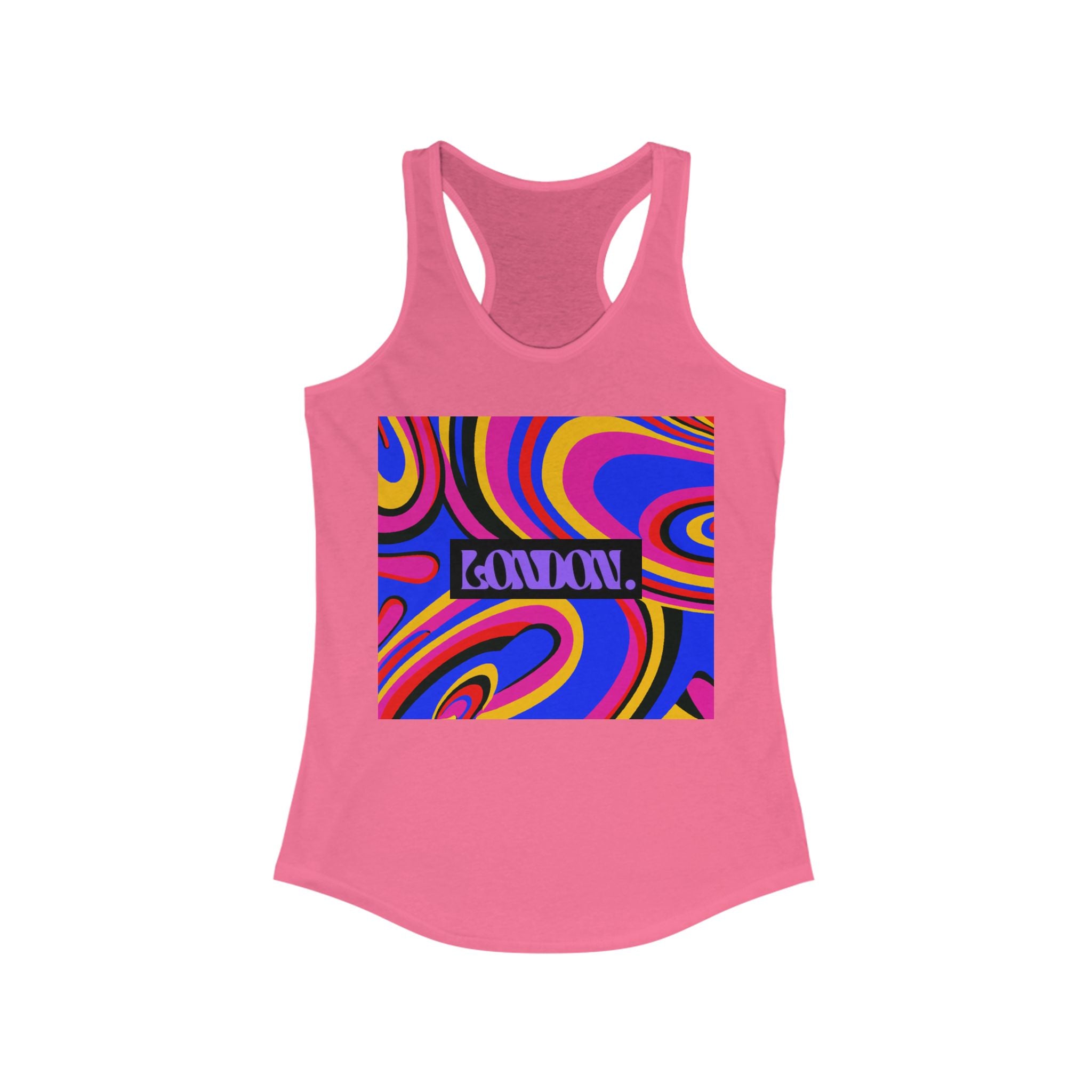 "Kaleidoscope Stardust" - Racerback Tank Top