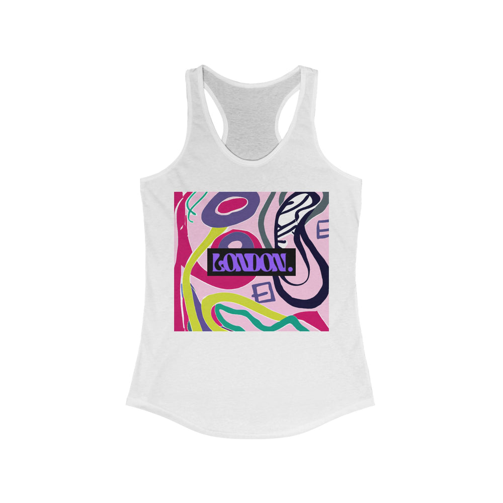 "Groovy Delights by Marley Lovegrove" - Racerback Tank Top