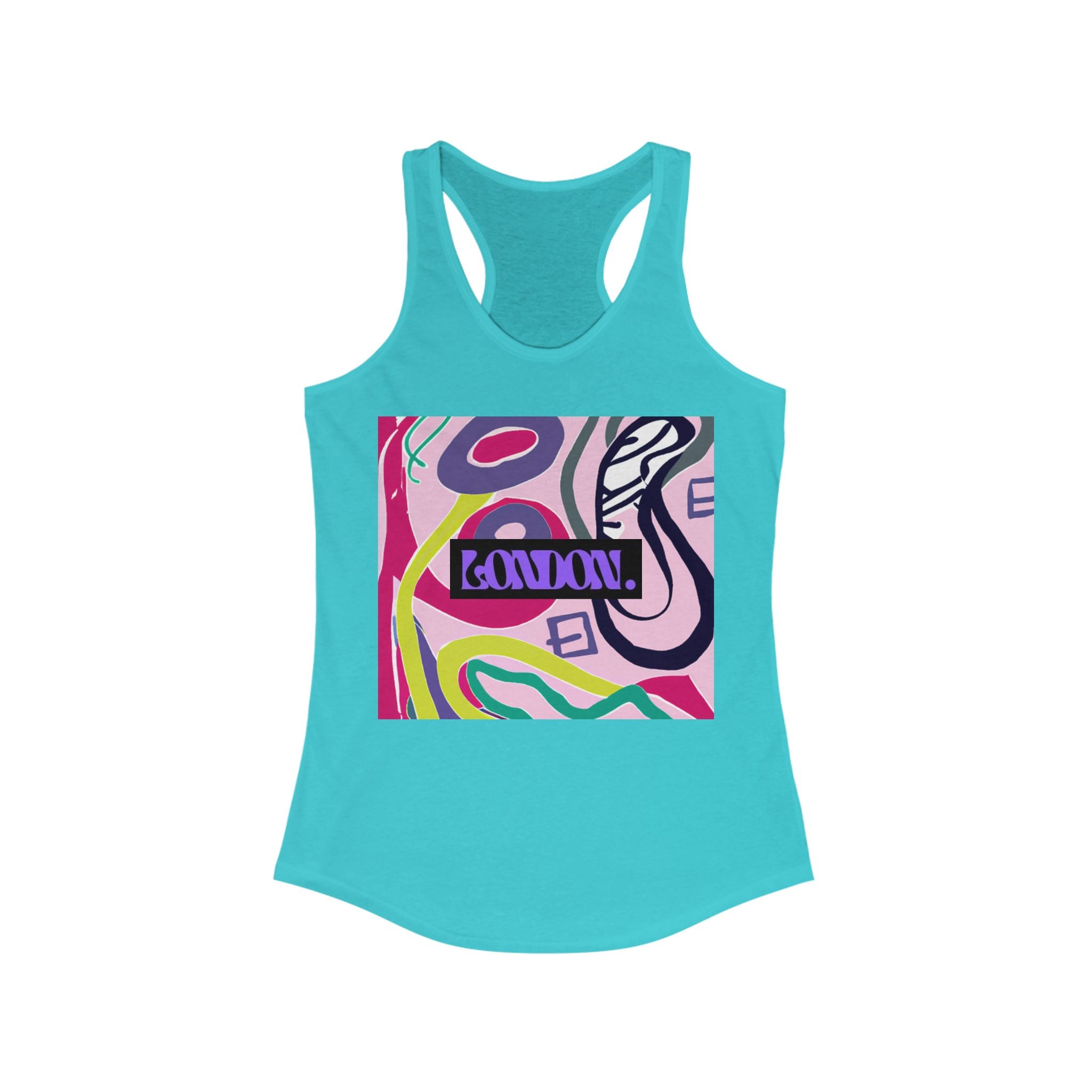 "Groovy Delights by Marley Lovegrove" - Racerback Tank Top