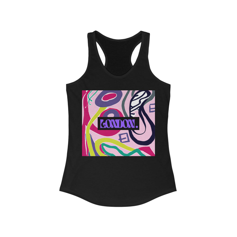 "Groovy Delights by Marley Lovegrove" - Racerback Tank Top