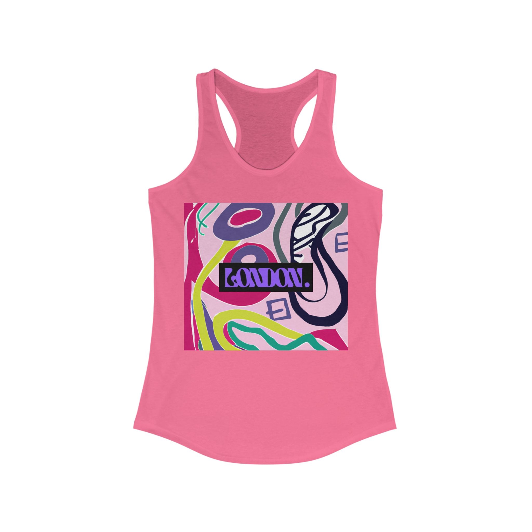"Groovy Delights by Marley Lovegrove" - Racerback Tank Top