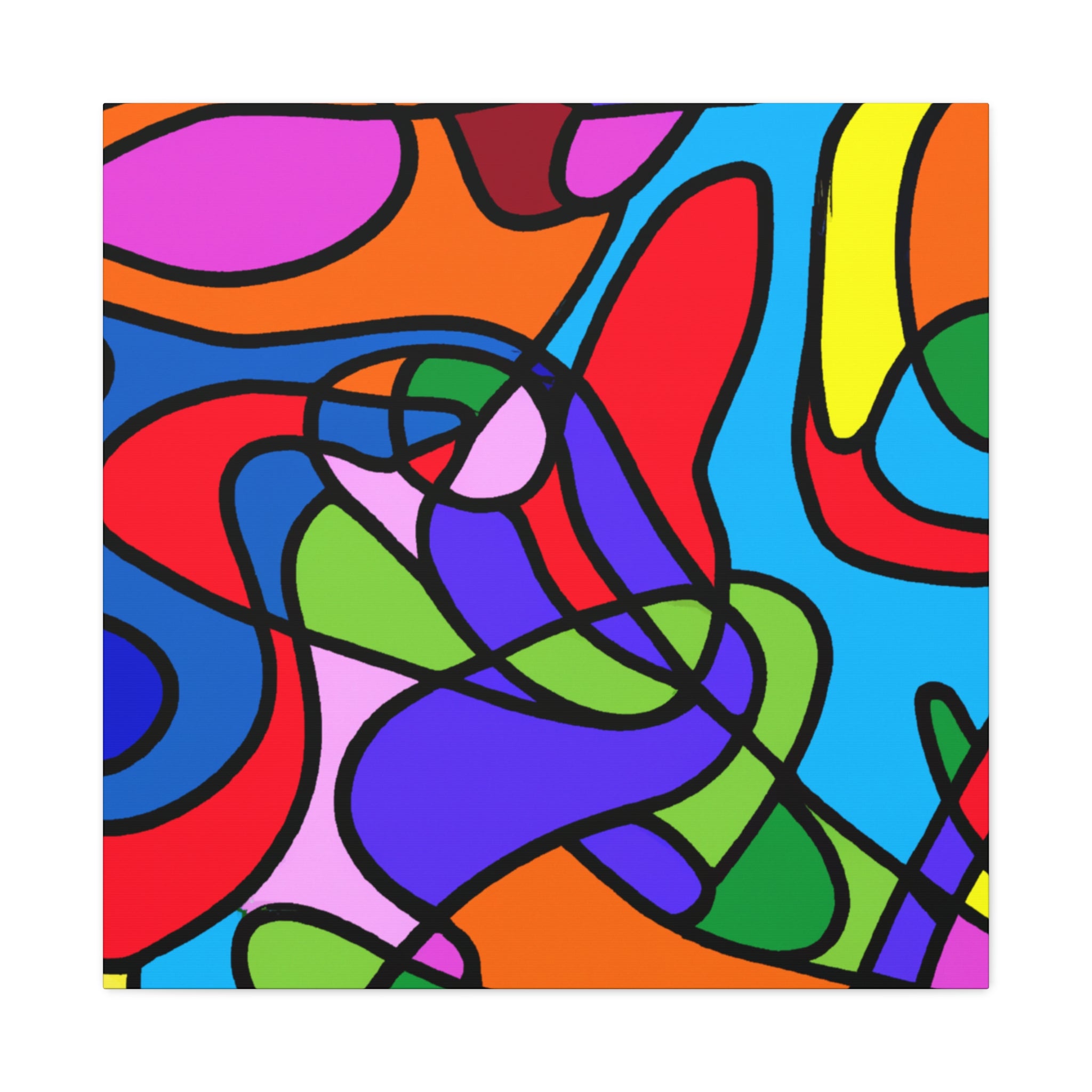 Groovy Kaleidoscope - Canvas