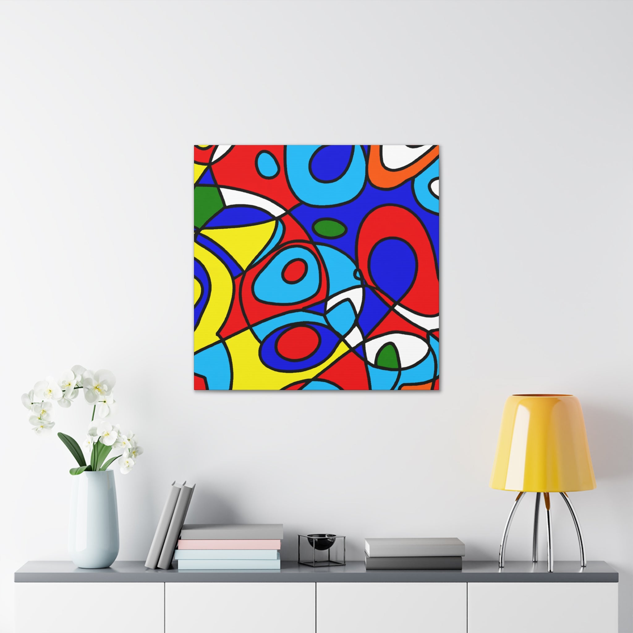 Groovy Kaleidoscope - Canvas