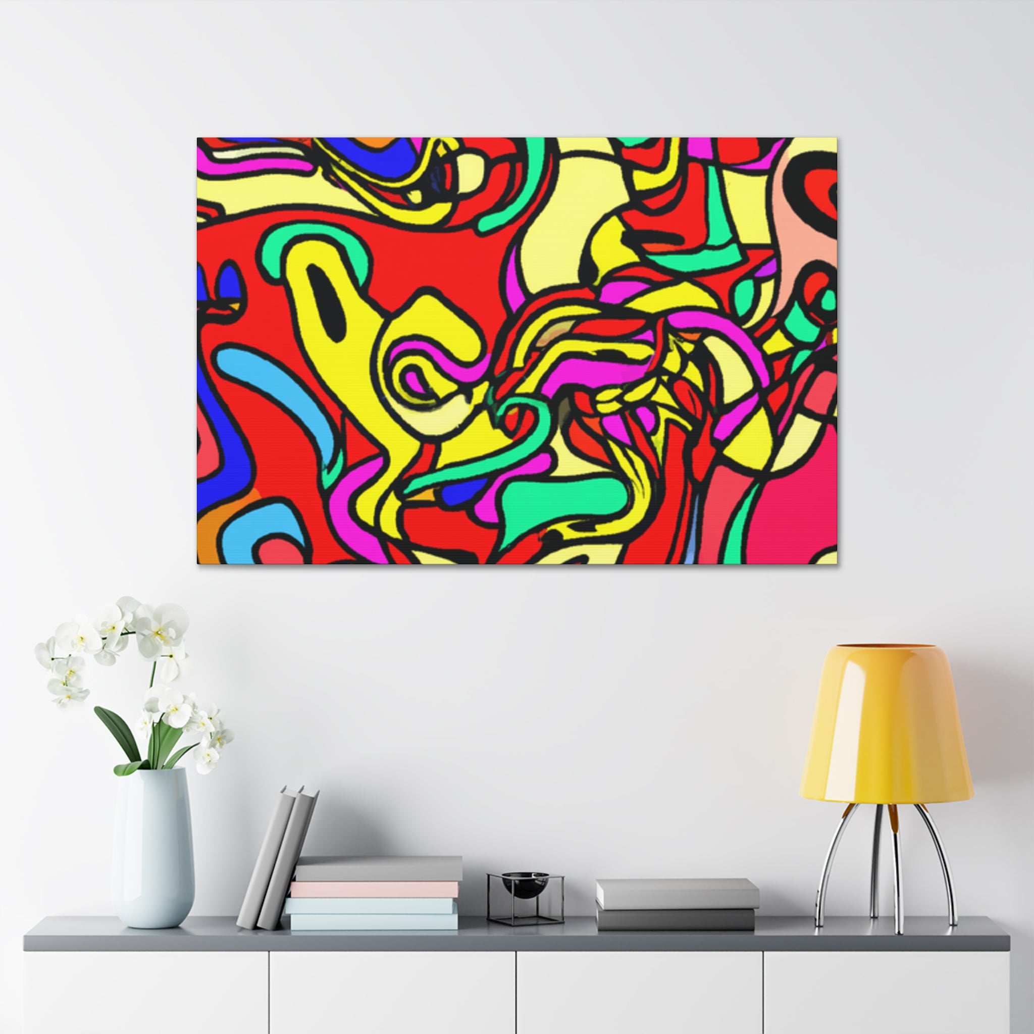 Groovy Vortex - Canvas