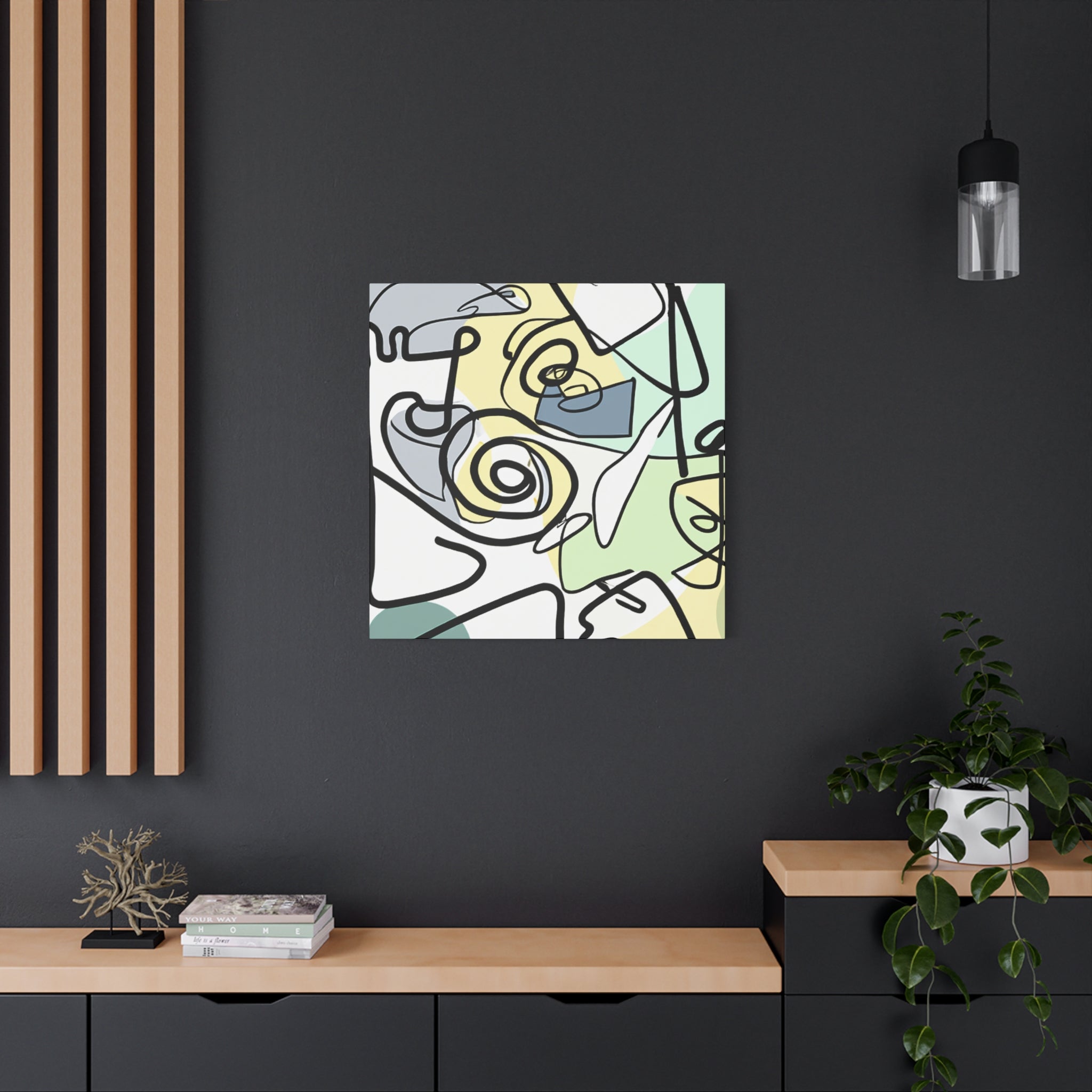 Groovy Kaleidoscope - Canvas