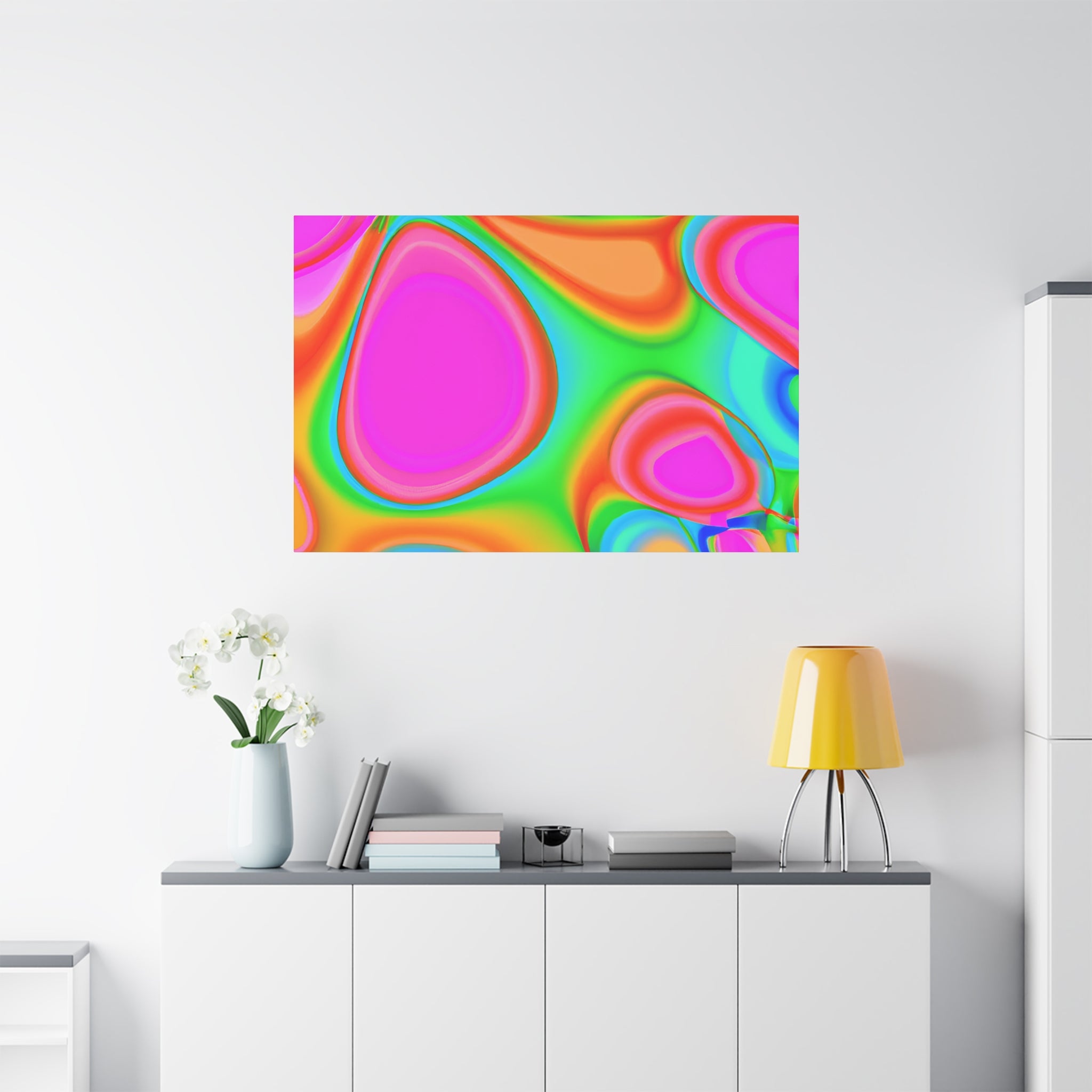 "Groove Petal" - Canvas