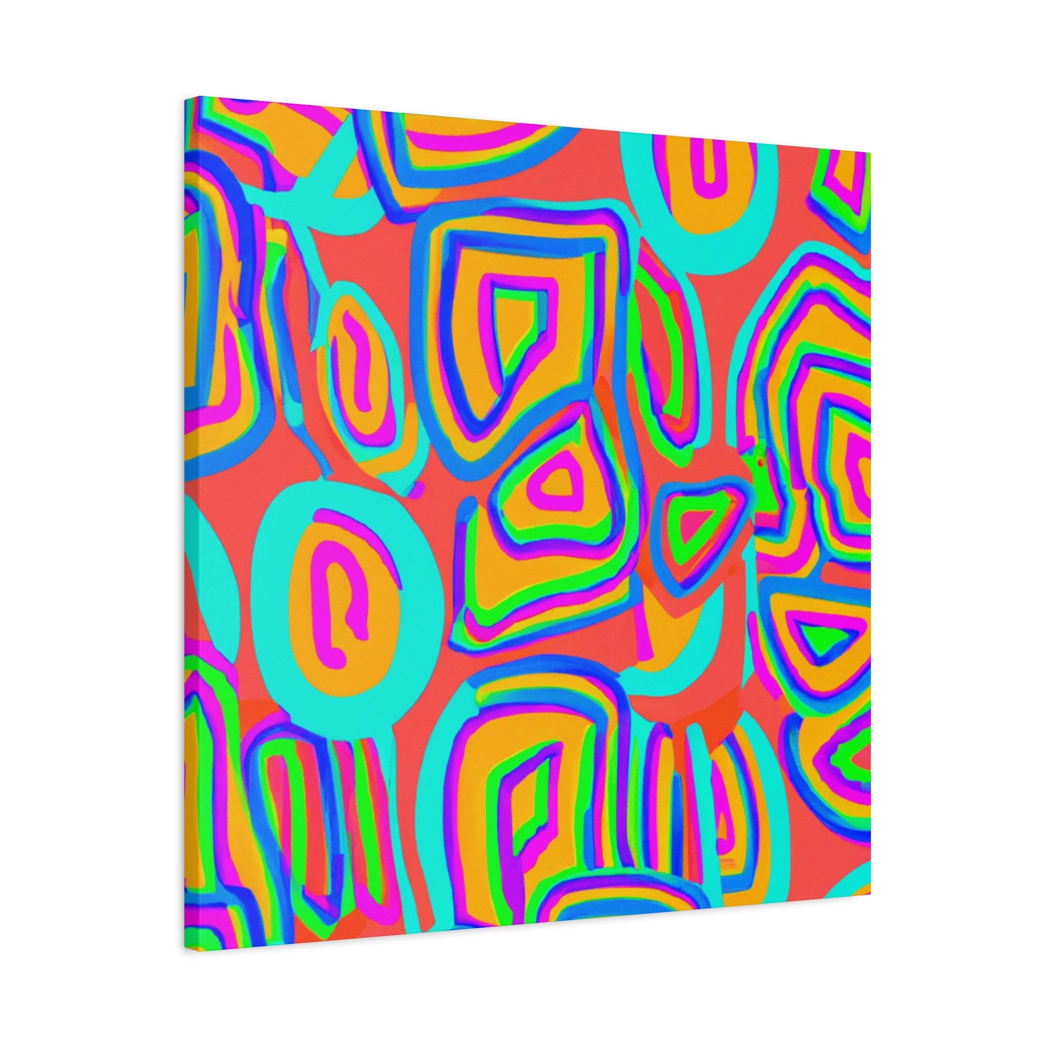 Groovy Kaleidoscope - Canvas