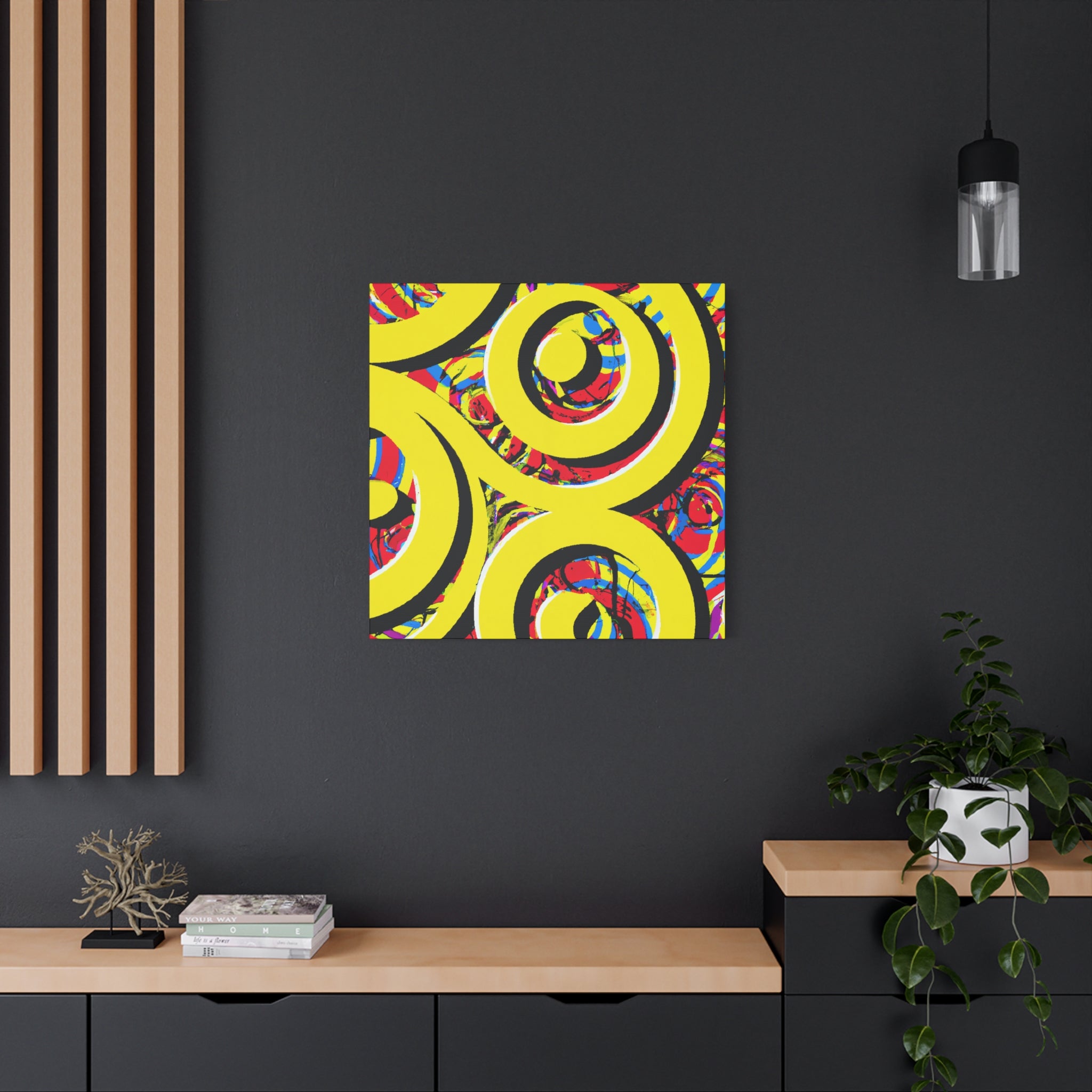Groovy Vortex - Canvas