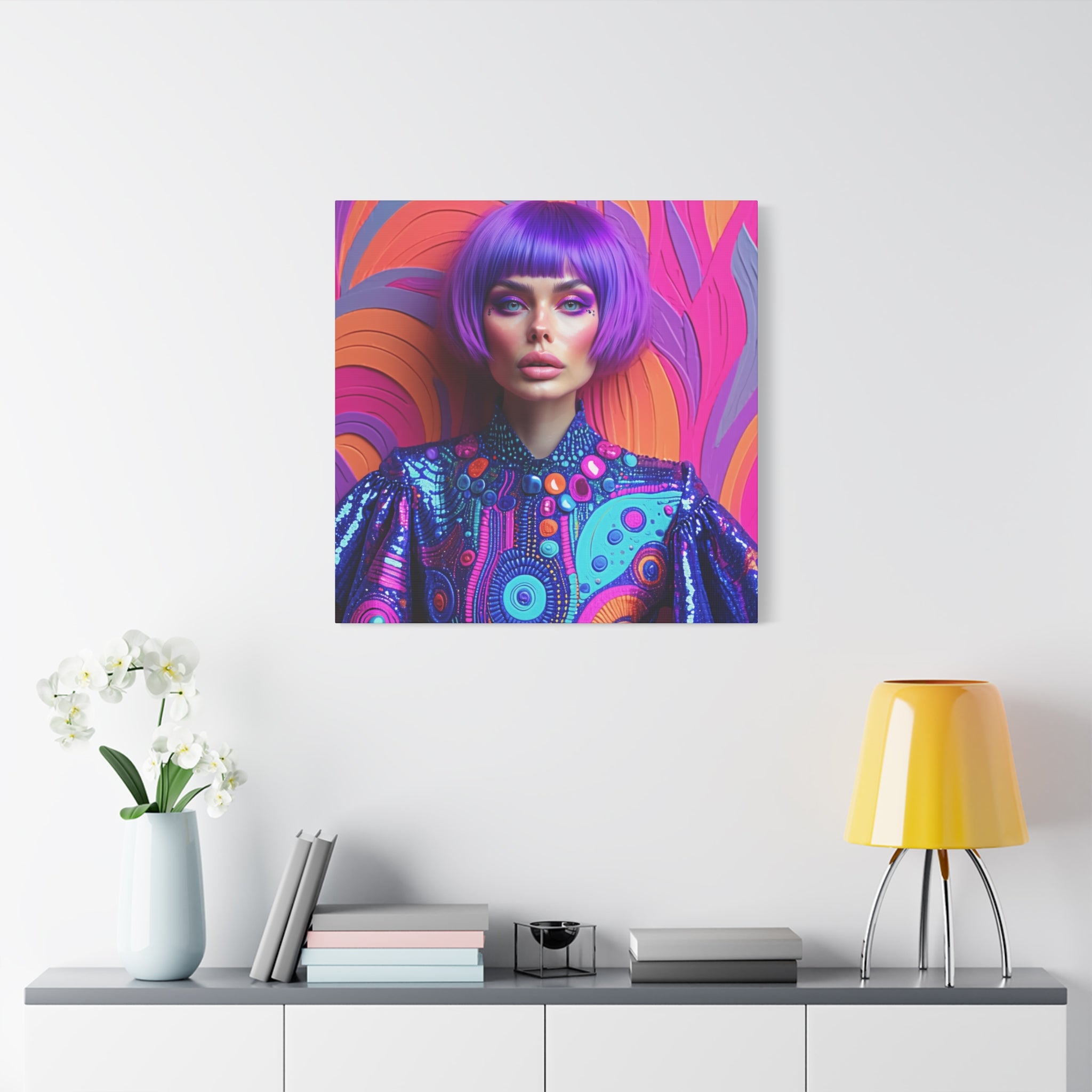Groovy Vortex - Canvas