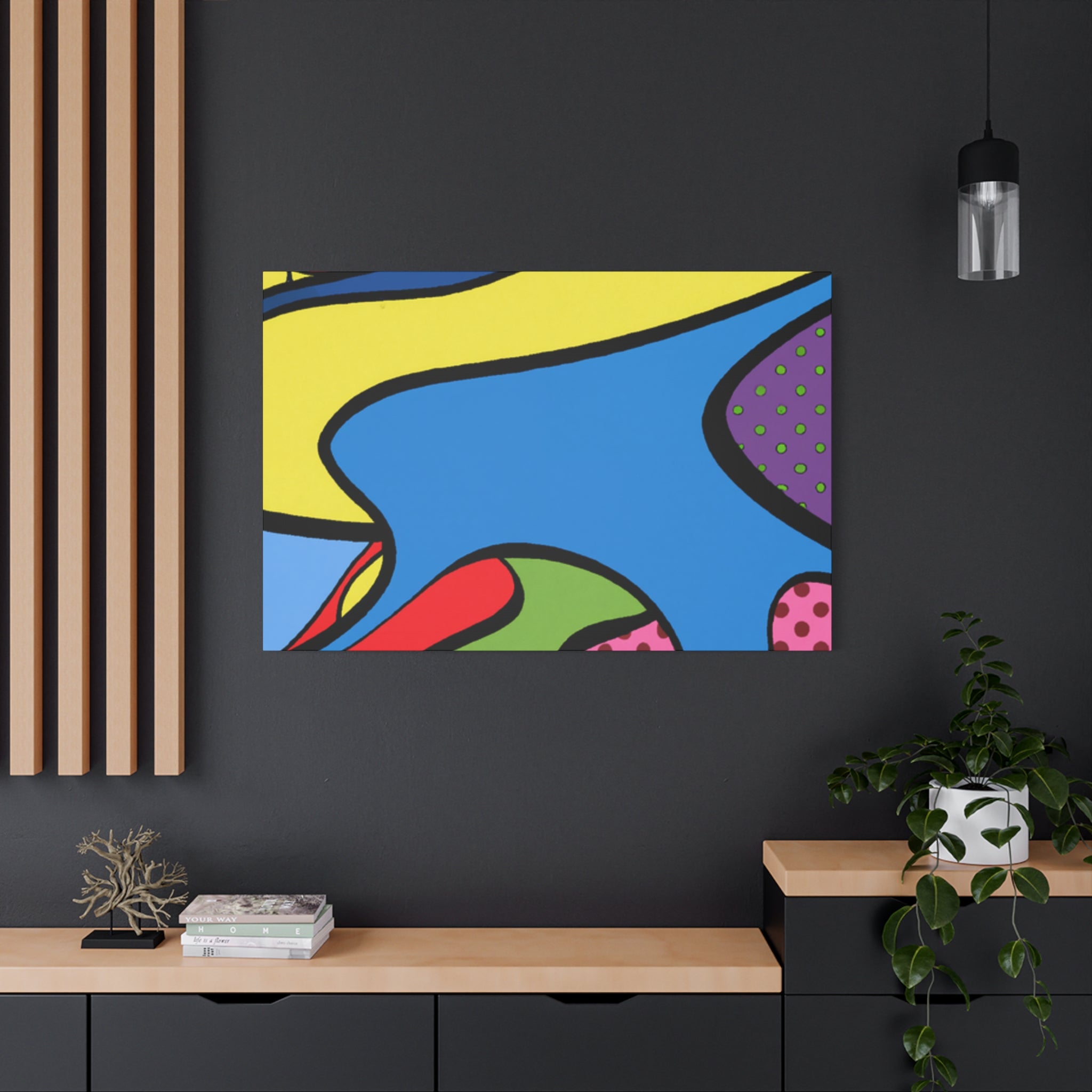 Groovy Kaleidoscope - Canvas