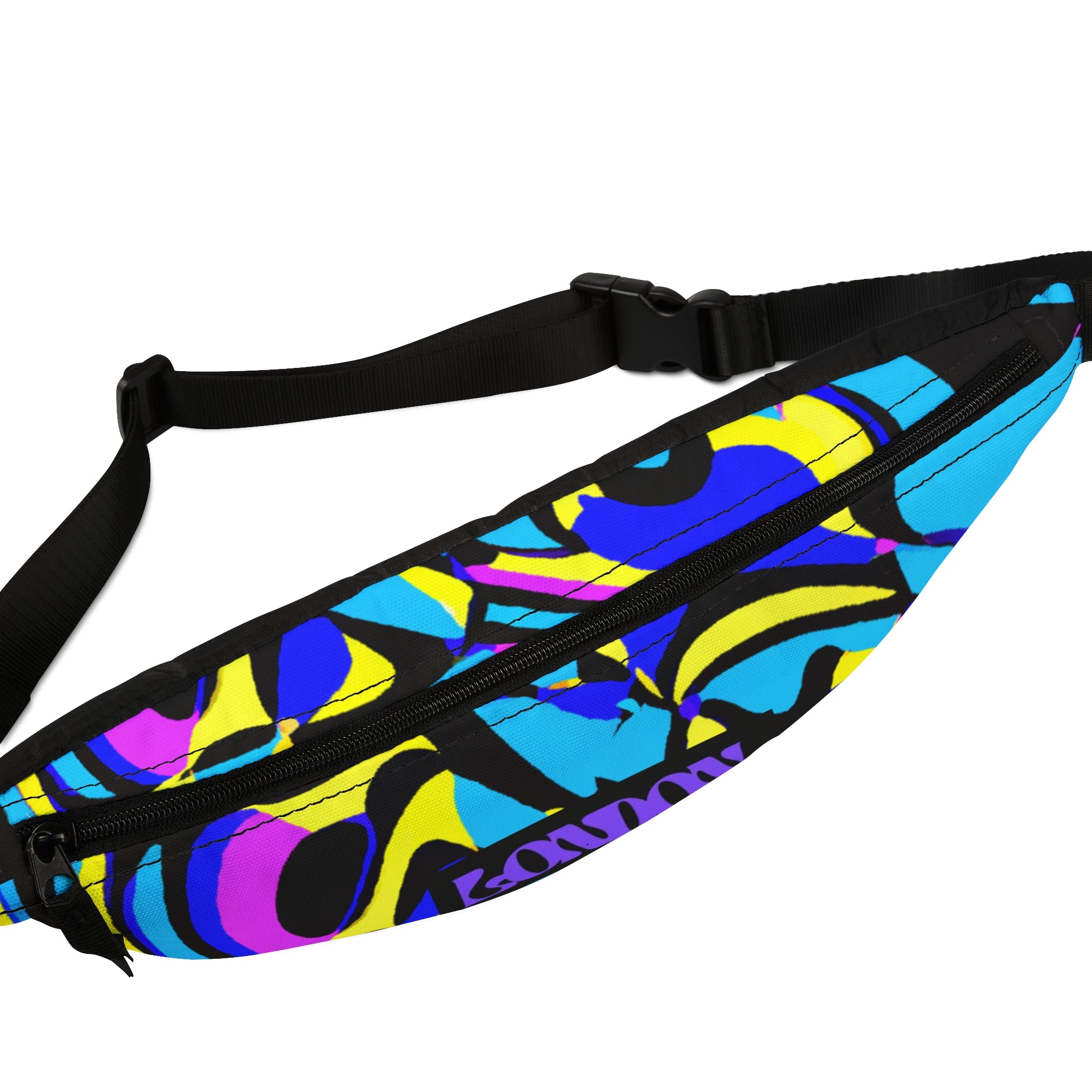 "Groovy Galaxies by Orion O'Dare" - Fanny Pack