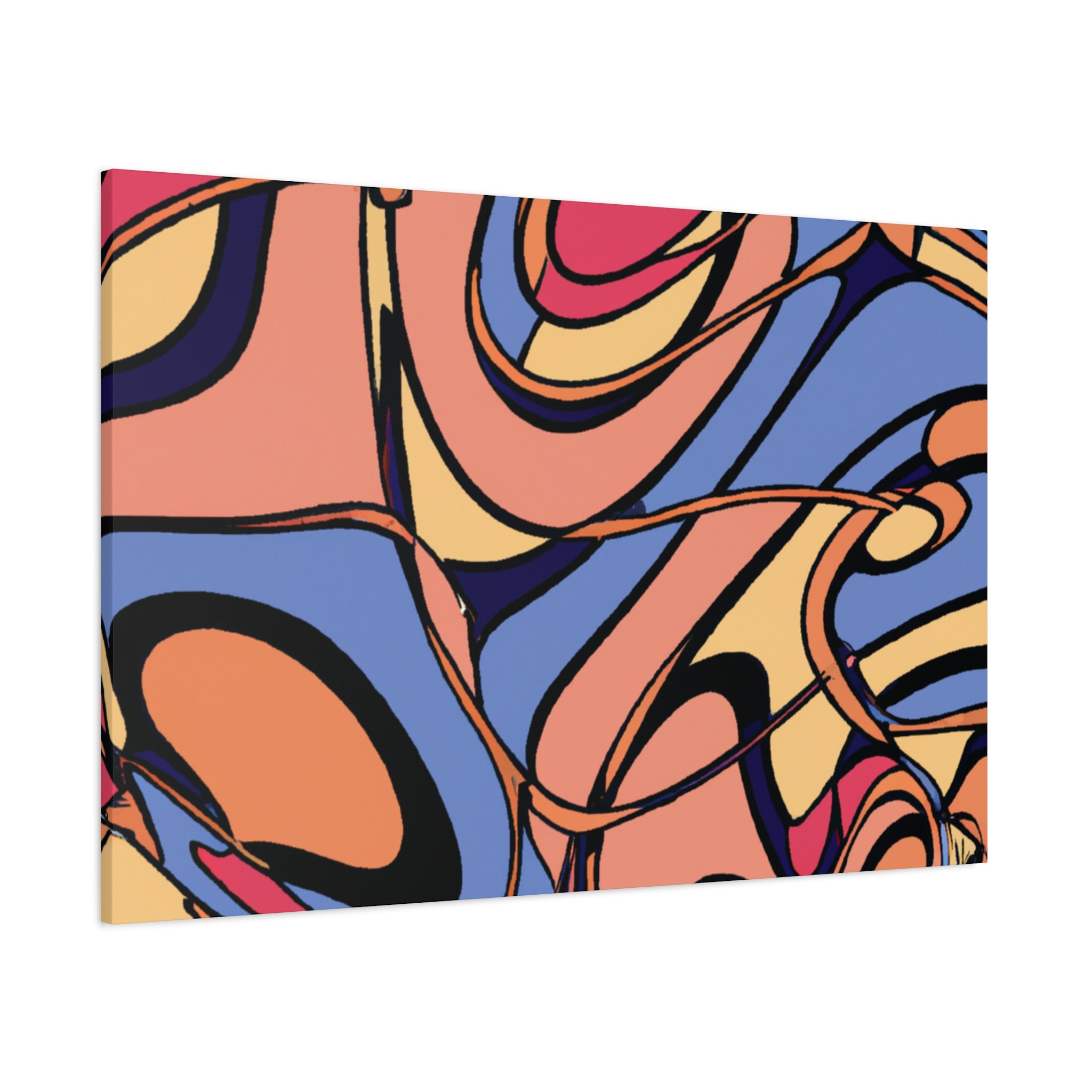 Groovy Kaleidoscope - Canvas
