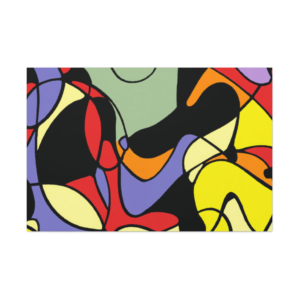 Groovy Kaleidoscope - Canvas