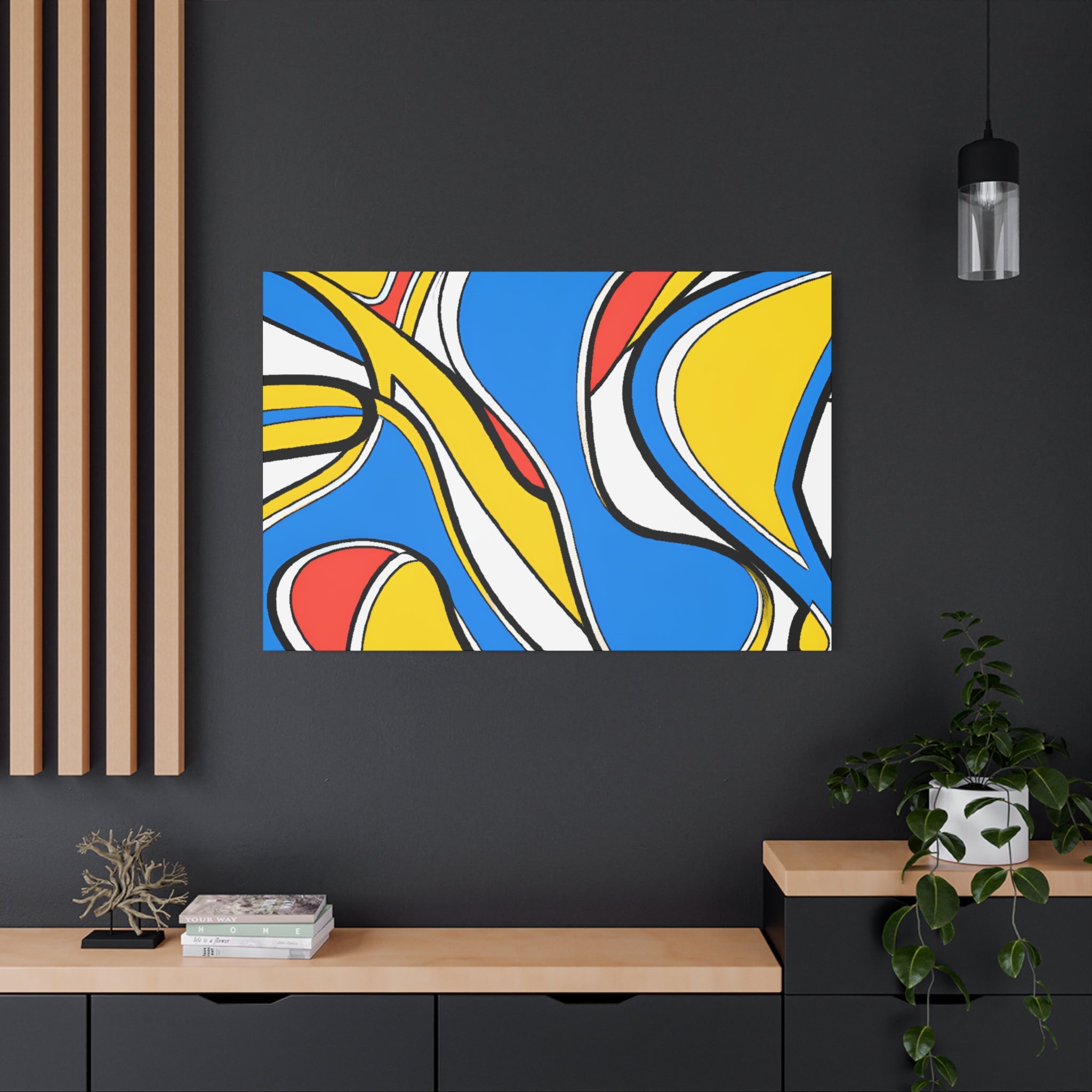 Celeste Starburst - Canvas