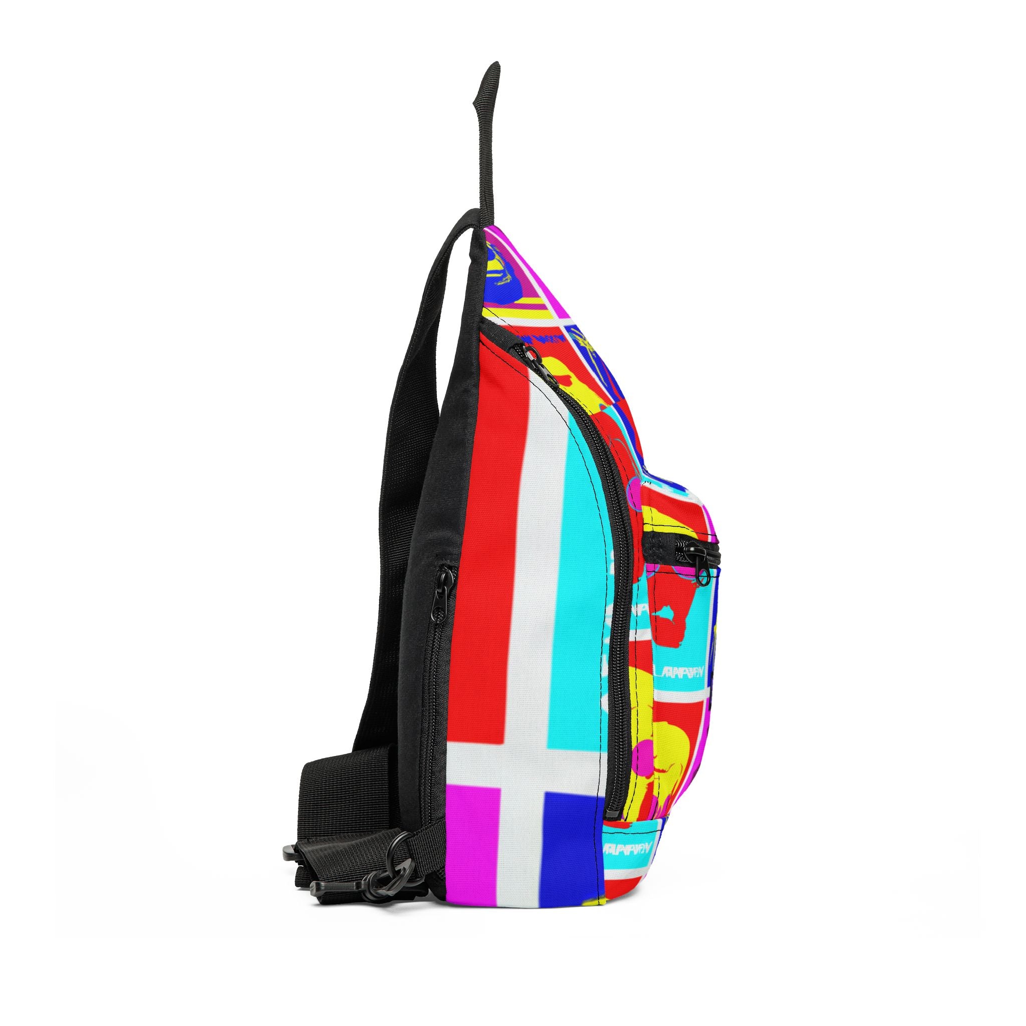 "Groovy Delights: Daisy Kinley's Psychedelic Boutique" - Sling Bag