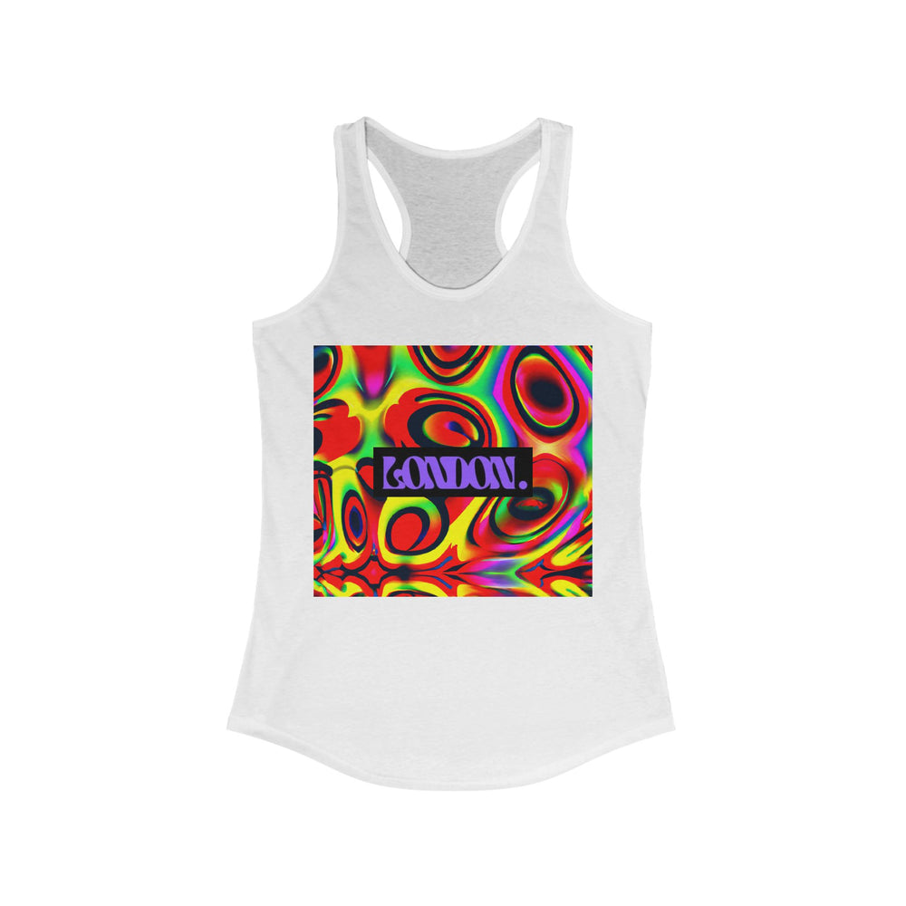 "Groovy Mirage" - Racerback Tank Top