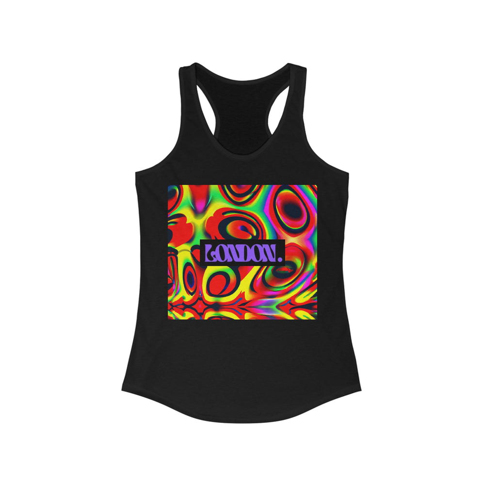 "Groovy Mirage" - Racerback Tank Top