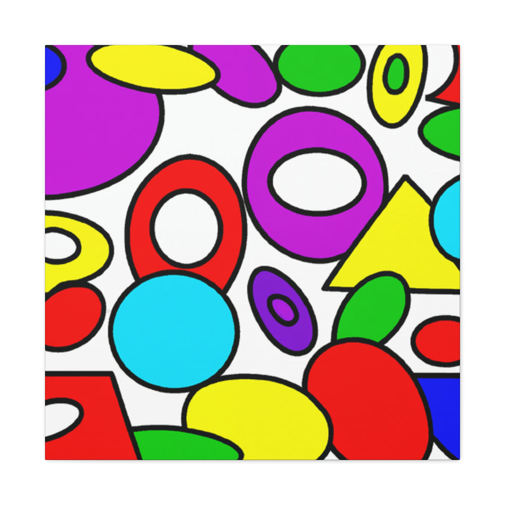 Groovy Kaleidoscope - Canvas