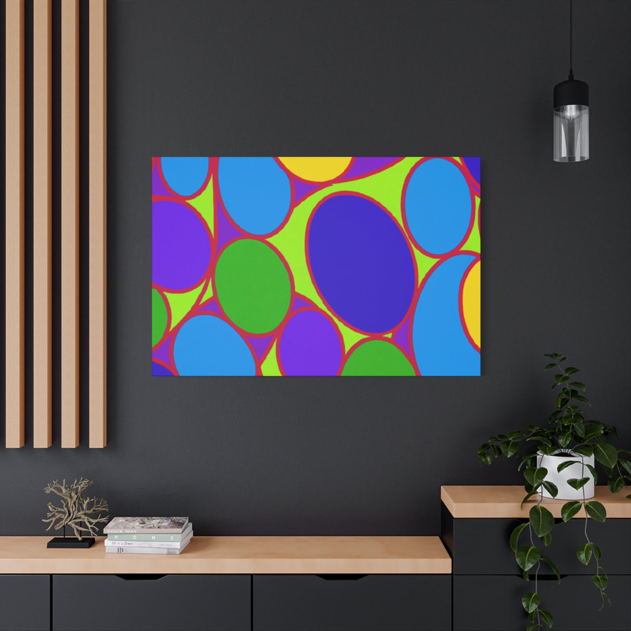 Groovy Kaleidoscope - Canvas