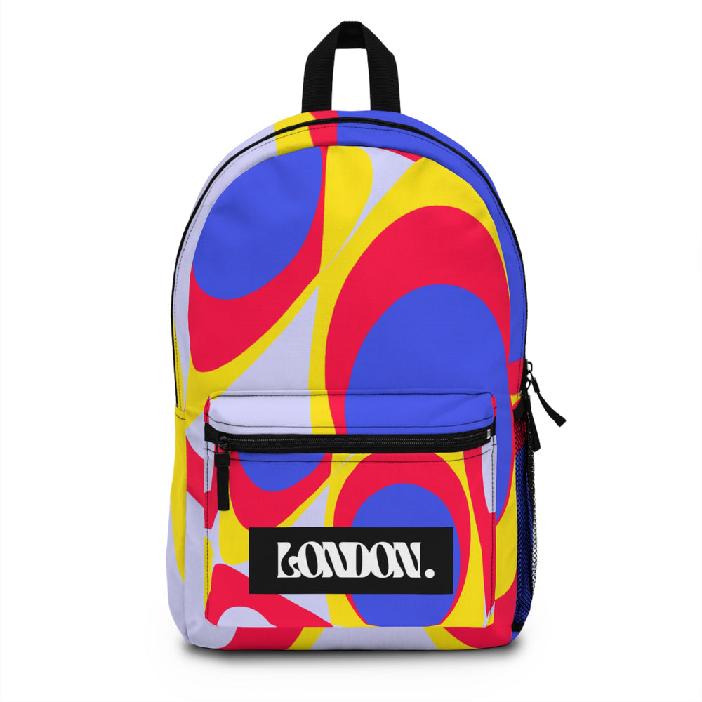 "Groovy Pop Kaleidoscope" - Backpack