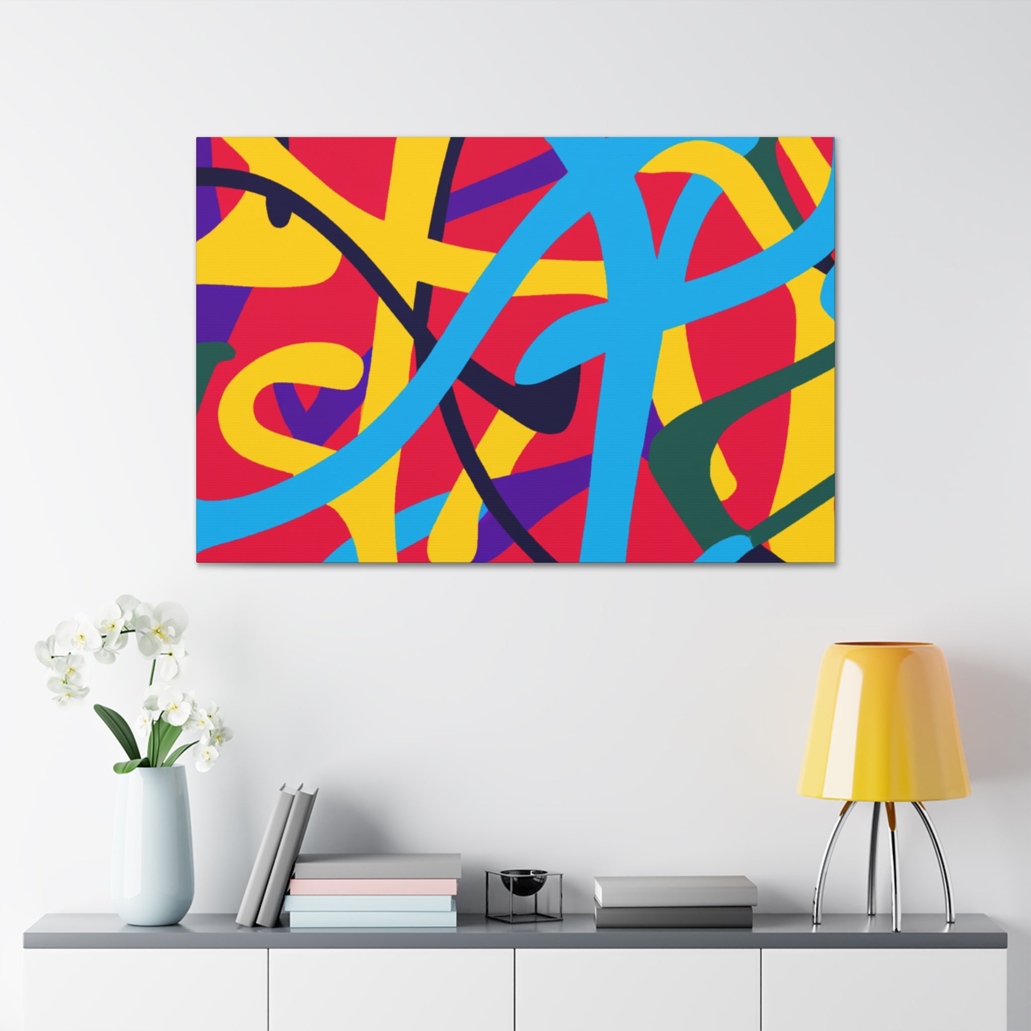 Groovy Spectra - Canvas